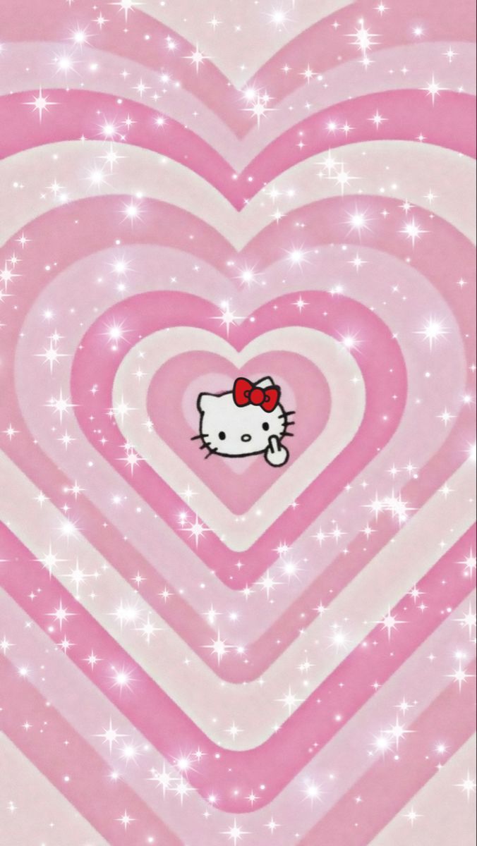 Hello Kitty Heart Wallpapers - 4k, HD Hello Kitty Heart Backgrounds on ...