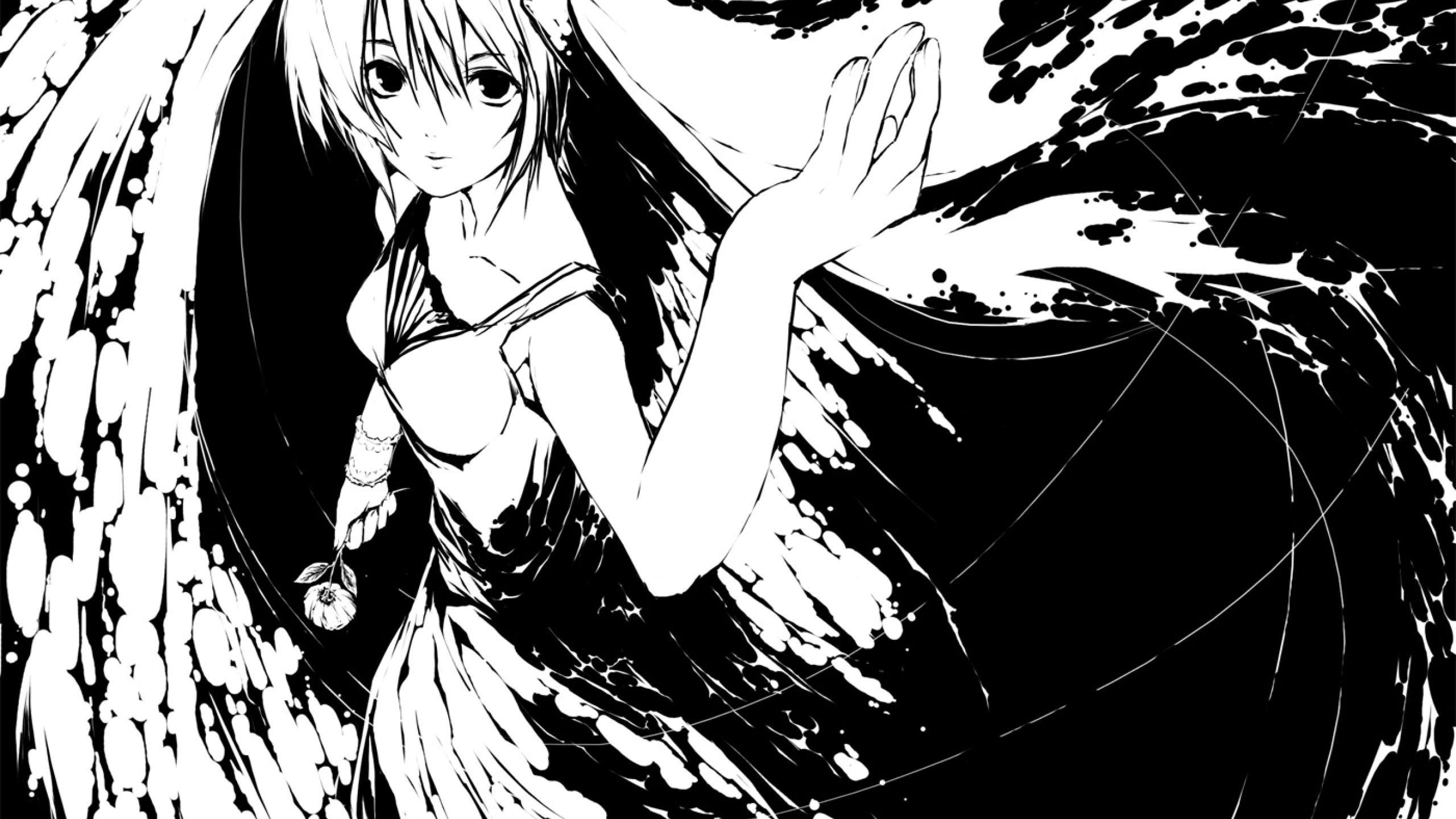 Black And White Anime Wallpapers - 4K, Hd Black And White Anime