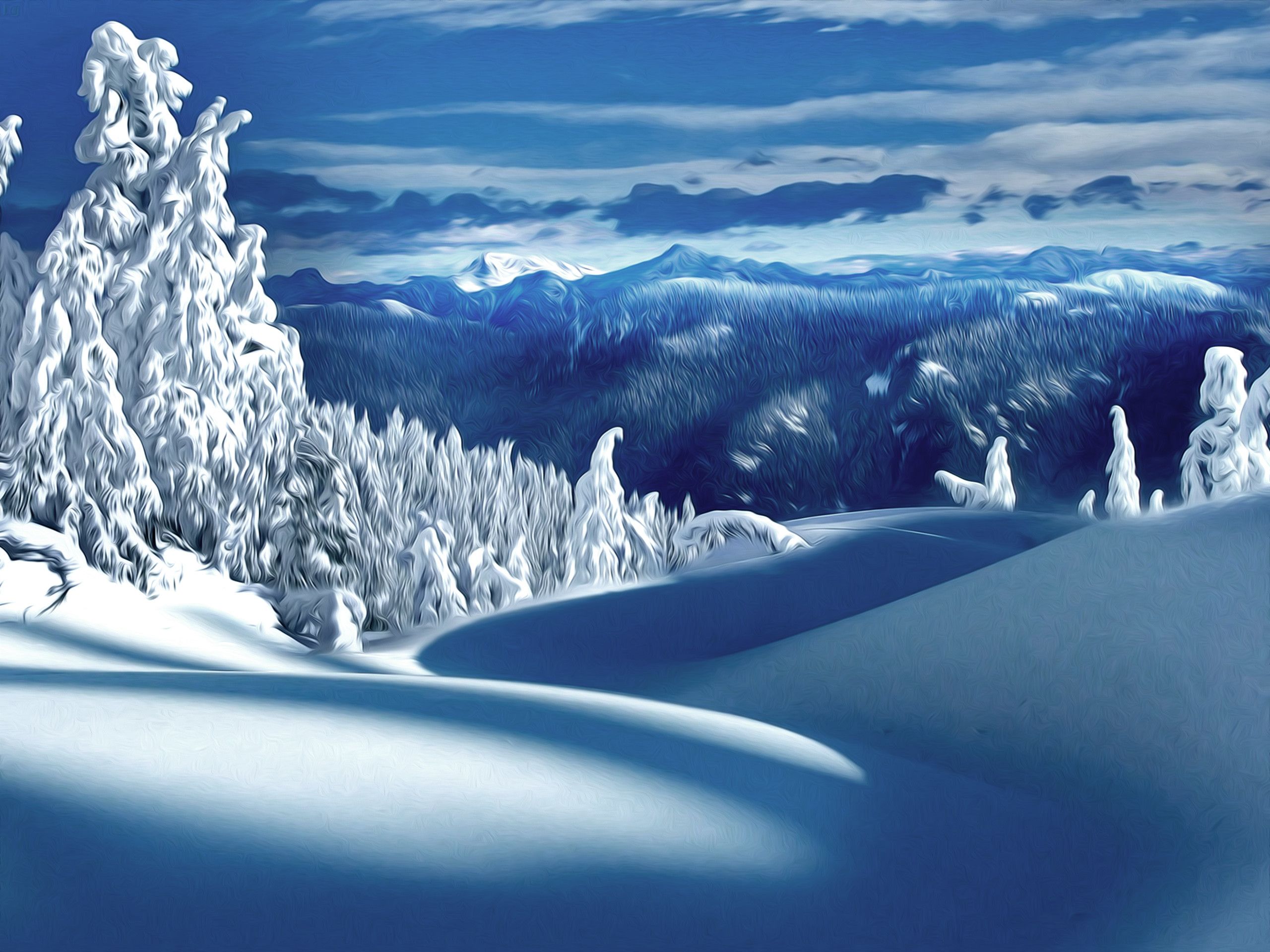 Nature Snow Scenes Wallpapers - HD Nature Snow Backgrounds on WallpaperBat