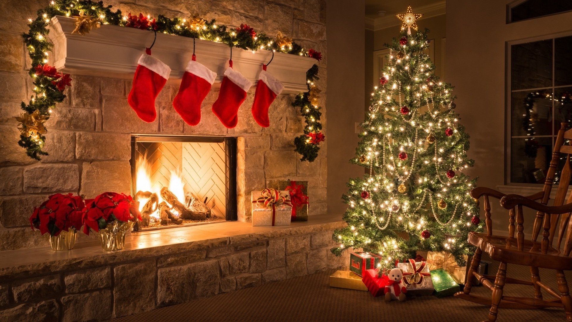 Christmas Home Wallpapers - 4k, HD Christmas Home Backgrounds on ...