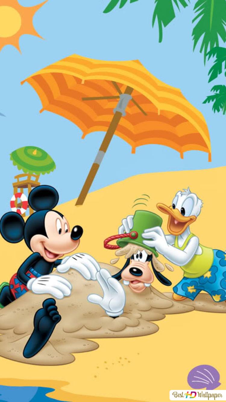 Mickey Mouse Summer Wallpapers - 4k, HD Mickey Mouse Summer Backgrounds ...