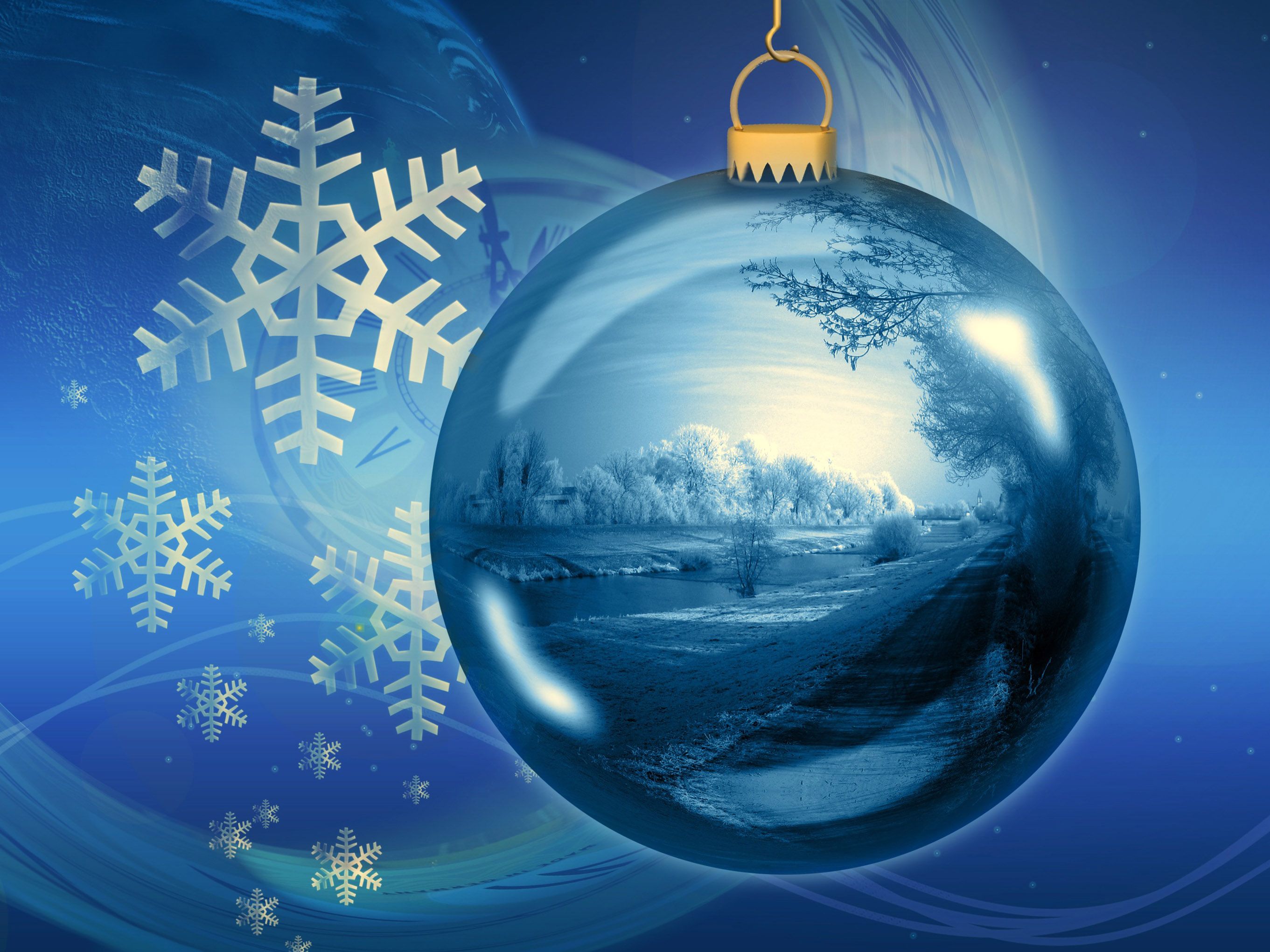 Blue Christmas Wallpapers - 4k, HD Blue Christmas Backgrounds on ...