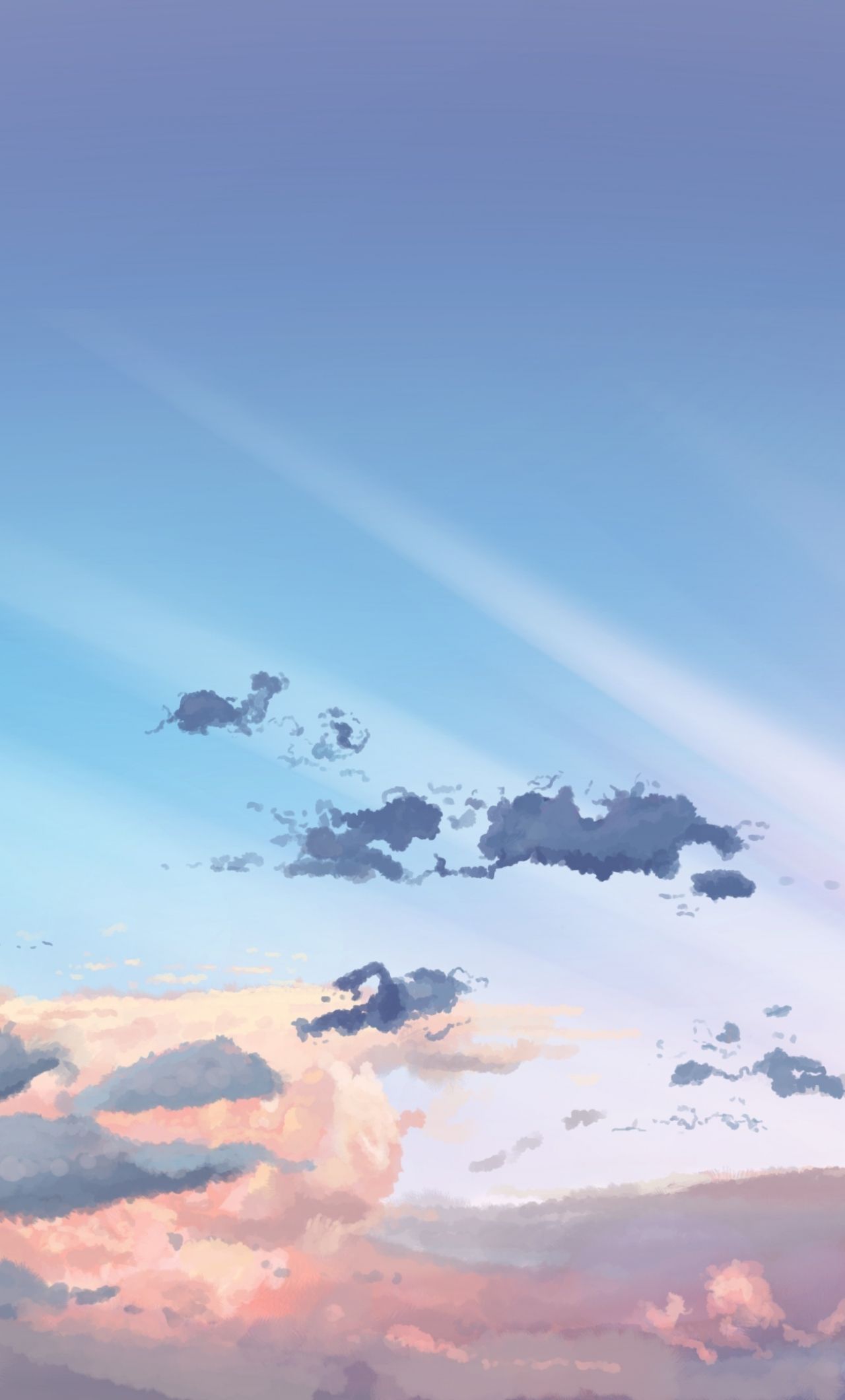 1280x2120 Anime Sky iPhone Wallpapers - Wallpaper Cave Wallpaper