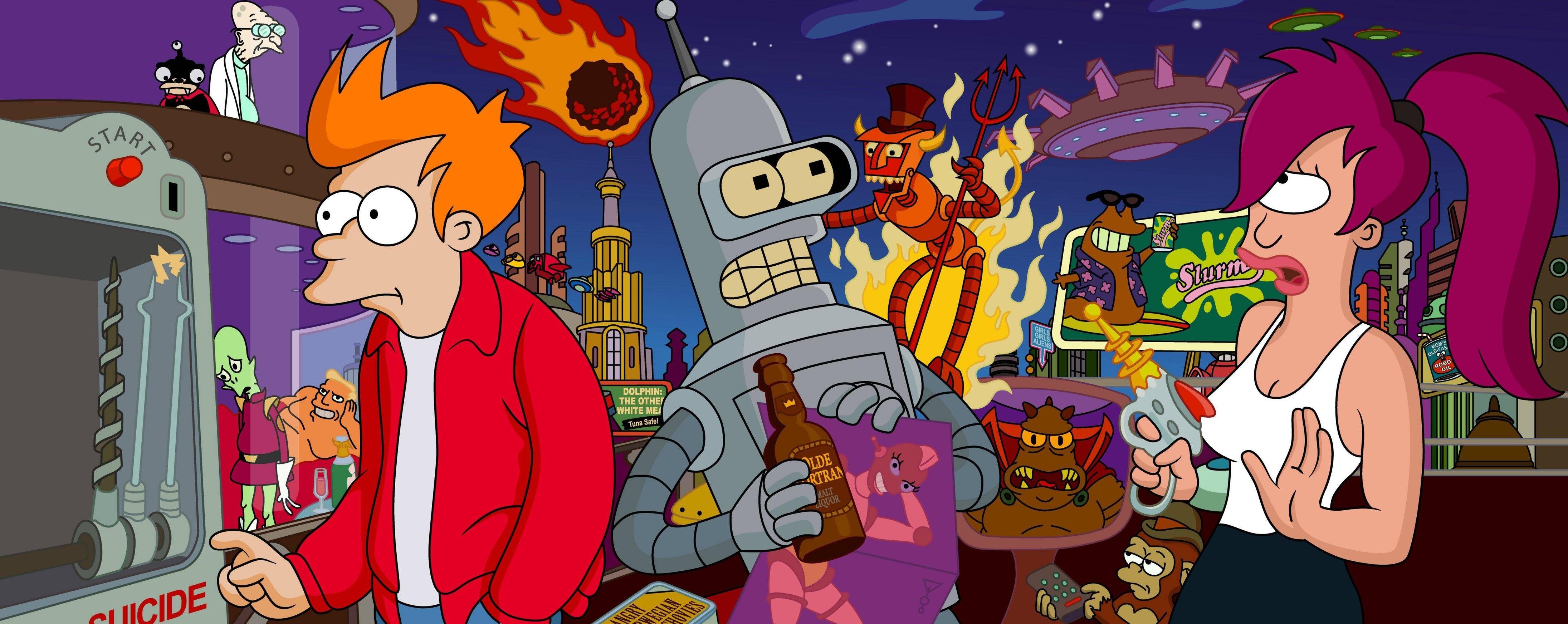 Realistic Futurama Wallpapers - 4k, HD Realistic Futurama Backgrounds ...