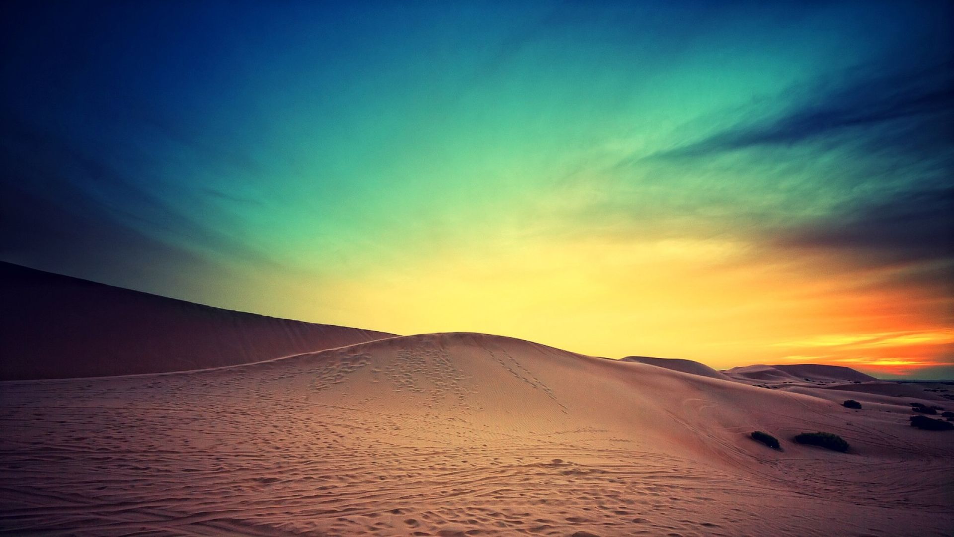 Yellow Desert Sunset Wallpapers - 4k, HD Yellow Desert Sunset ...