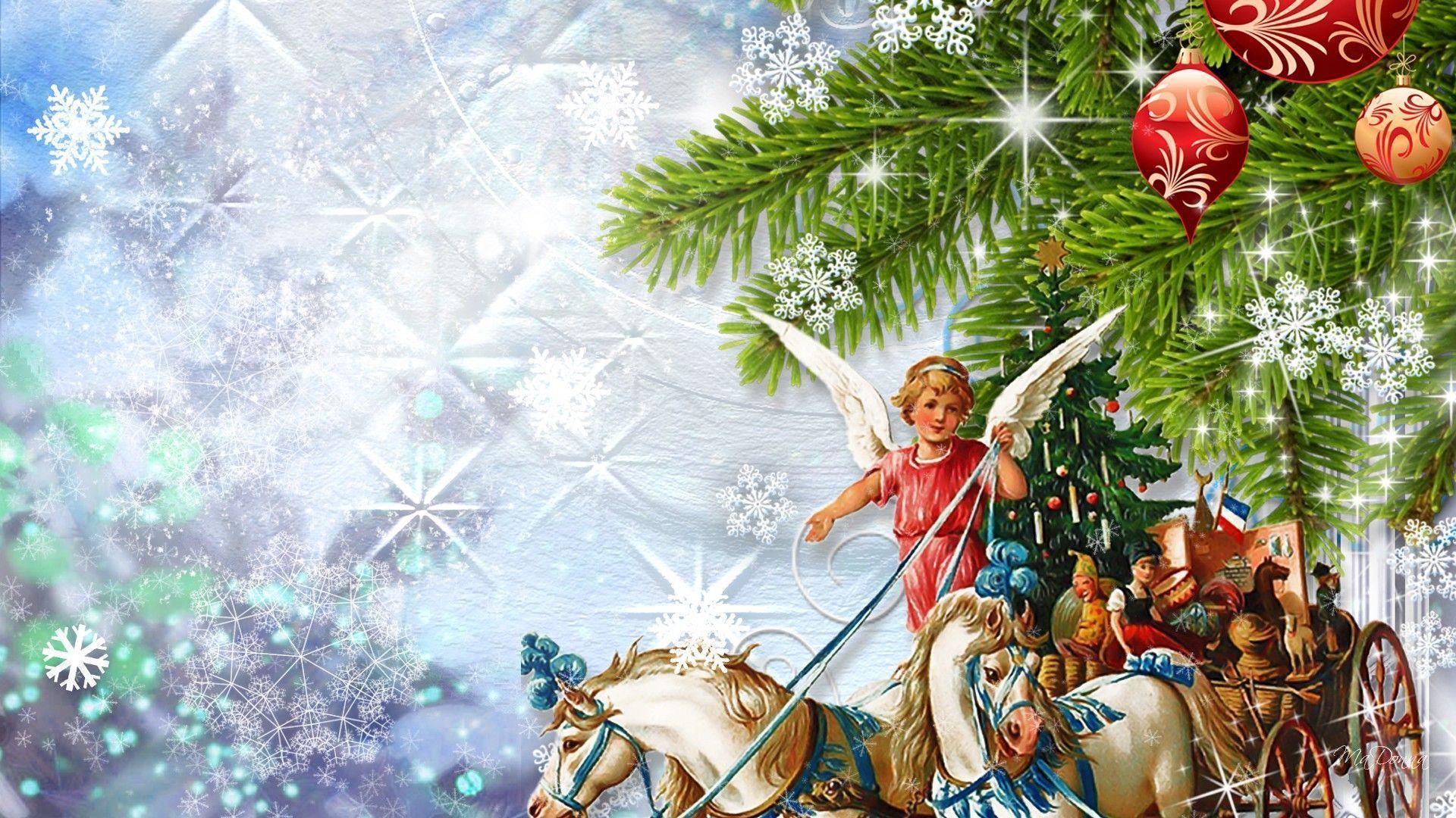 Christmas Angels Wallpapers 4k, HD Christmas Angels Backgrounds on WallpaperBat