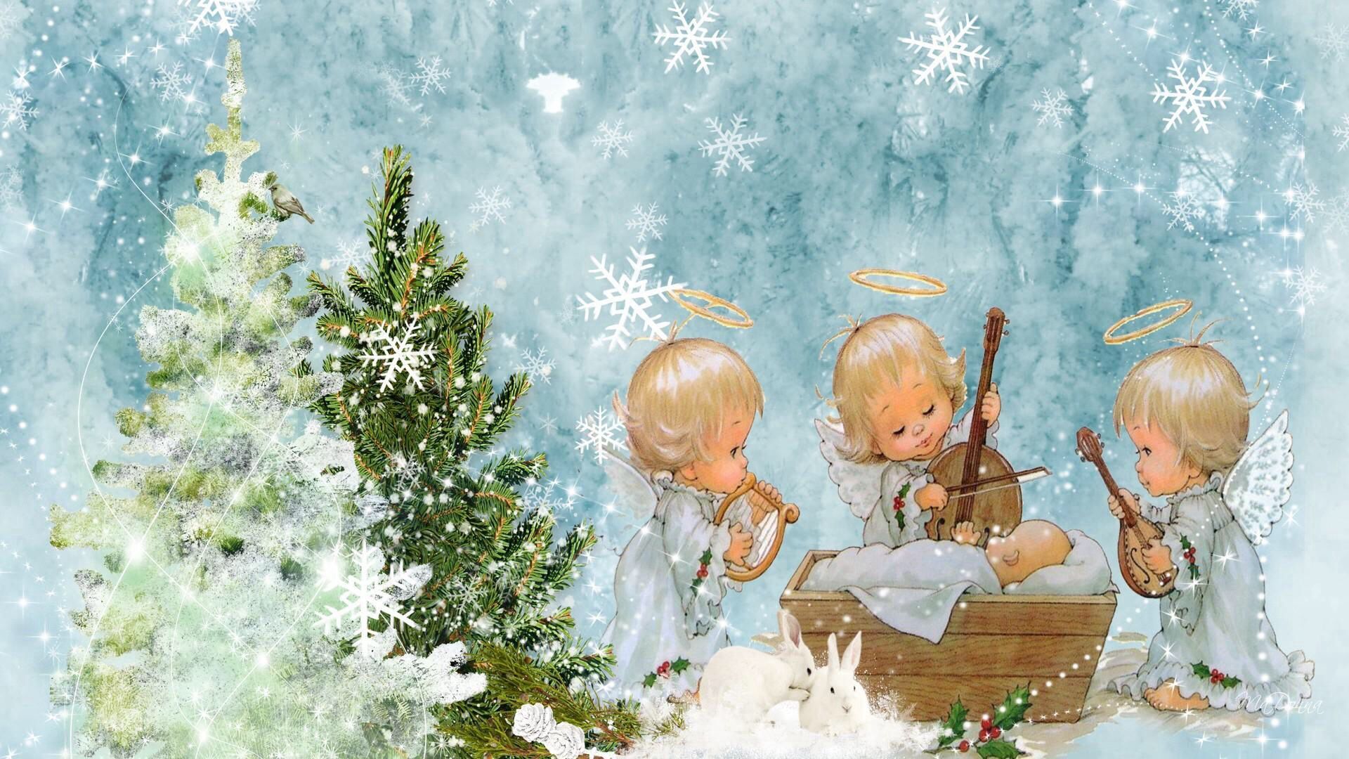 Christmas Angels Wallpapers 4k, HD Christmas Angels Backgrounds on