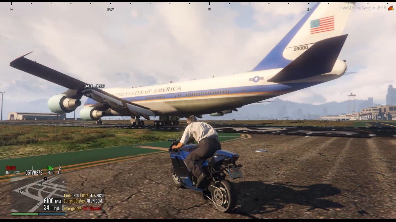 gta 5 in airplane