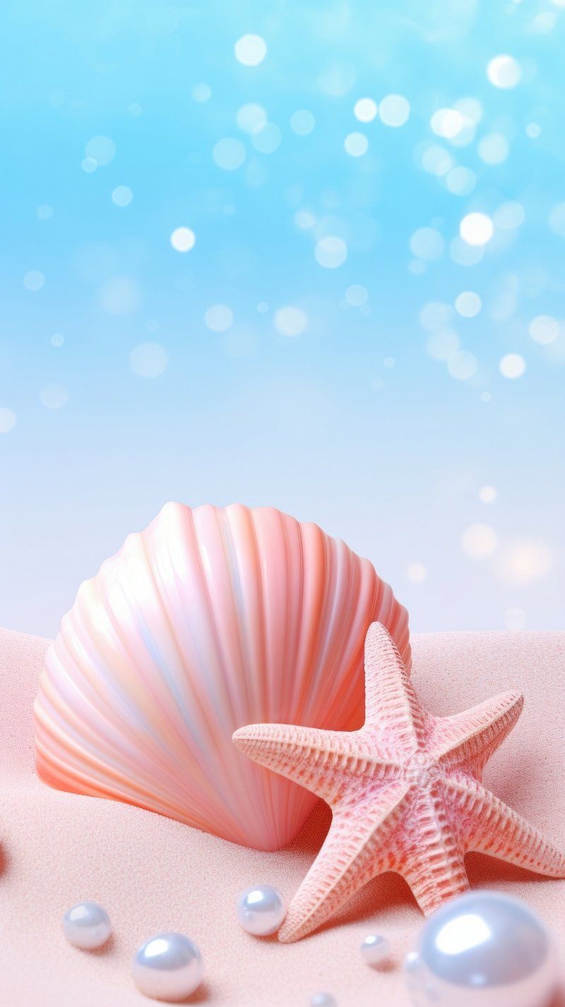 800x1427 Sea shell dreamy wallpaper animal ... Wallpaper