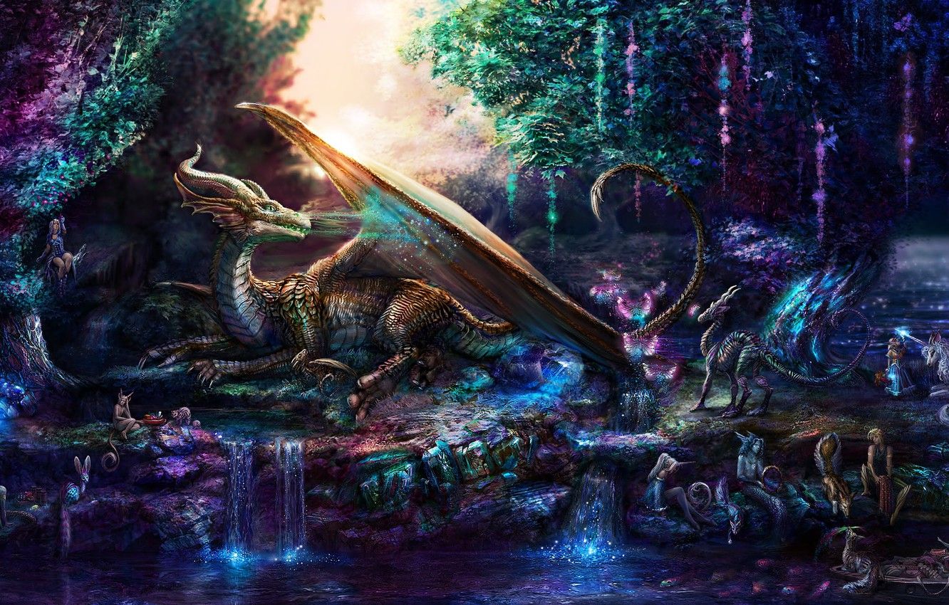 Dragon Forest Wallpapers - 4k, HD Dragon Forest Backgrounds on WallpaperBat