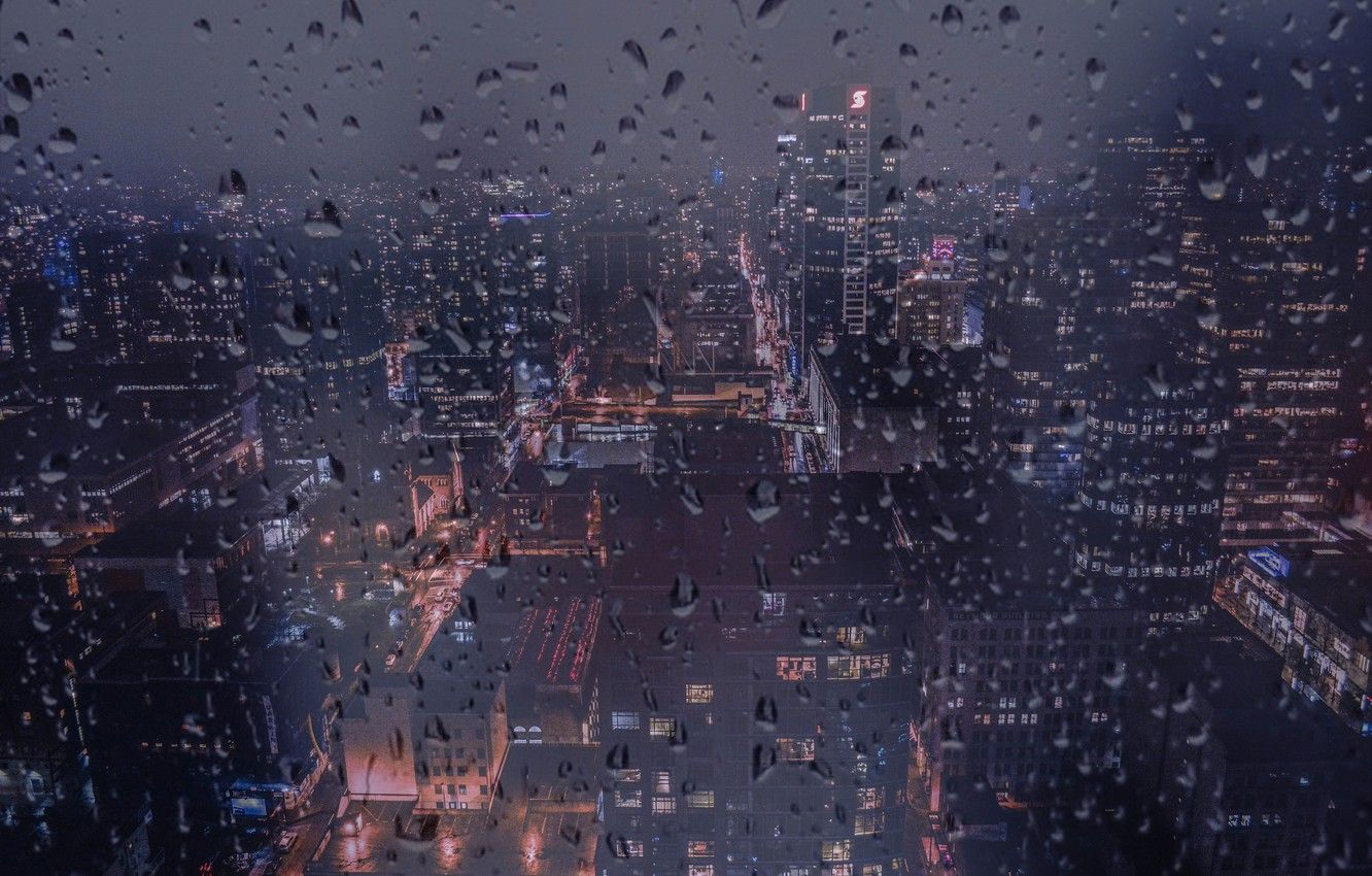 City Rain Wallpapers - 4K, Hd City Rain Backgrounds On Wallpaperbat