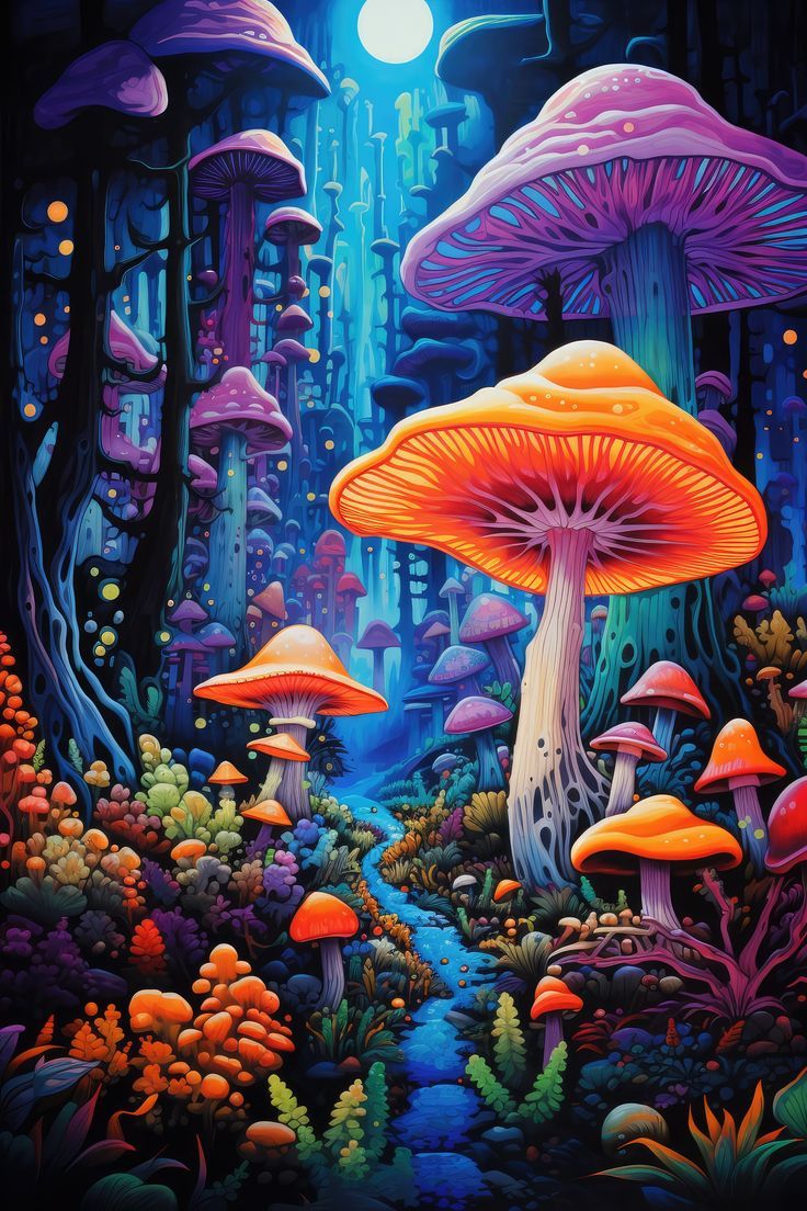 Magic Mushroom Wallpapers - 4k, HD Backgrounds on WallpaperBat