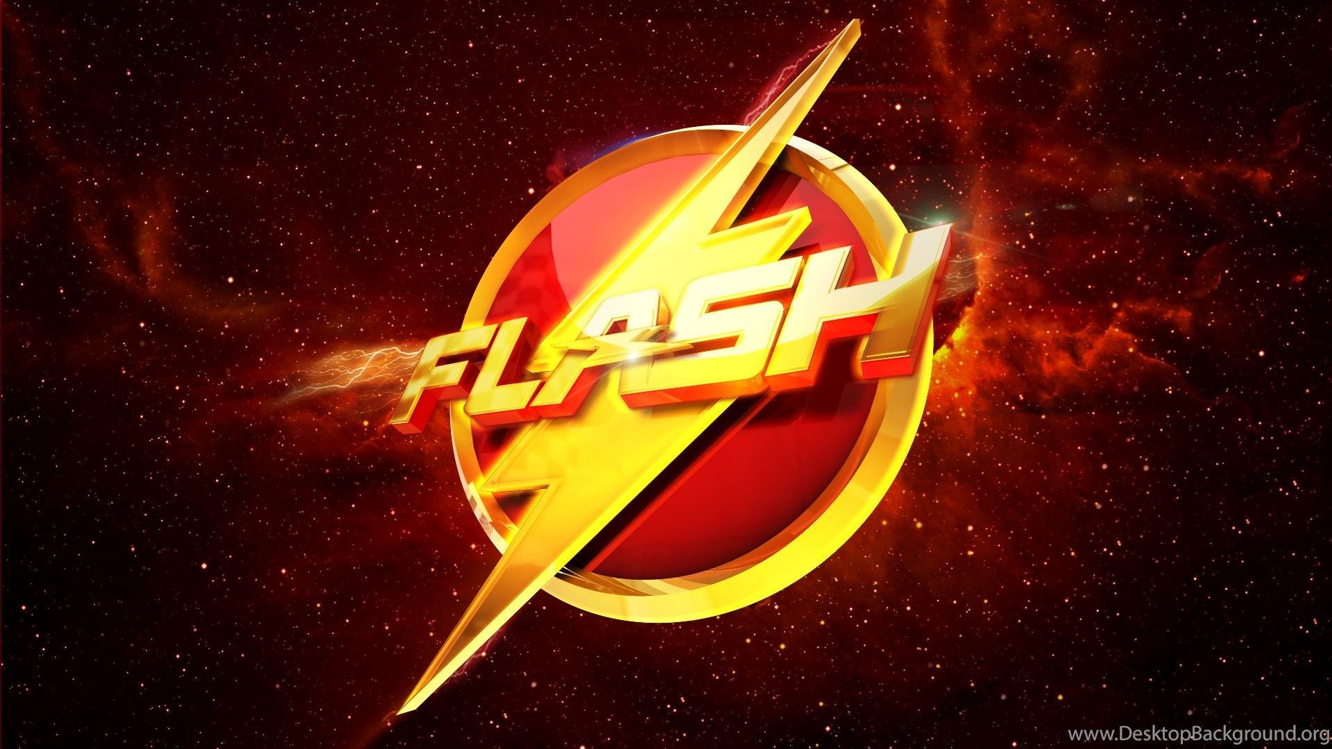 The Flash Logo Wallpapers 4k Hd The Flash Logo Backgrounds On