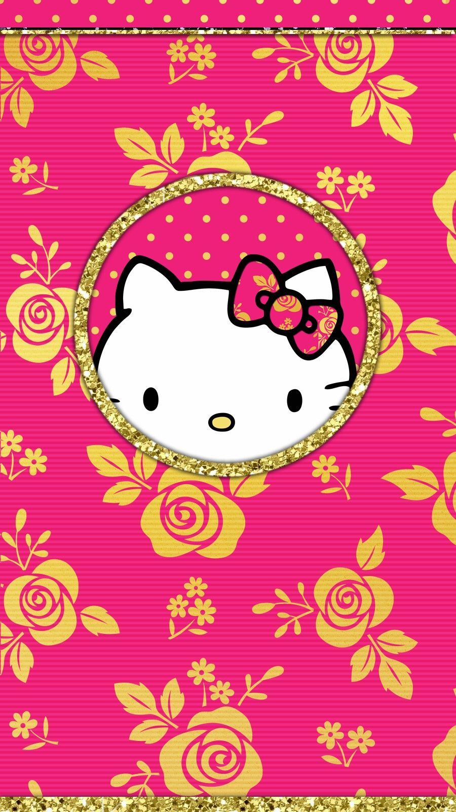 Hello Kitty Wallpaper With Pink Background gambar ke 20