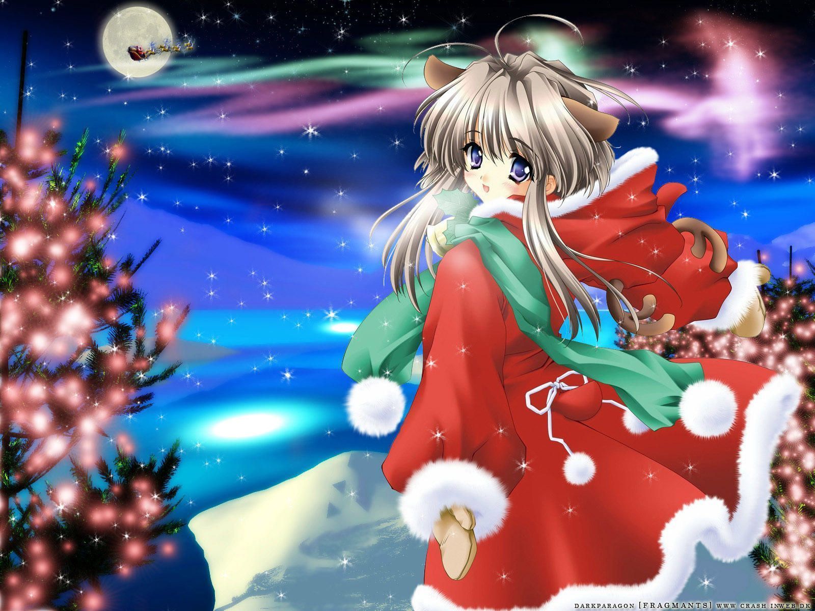 Anime Christmas Wallpapers 4k Hd Anime Christmas Backgrounds On