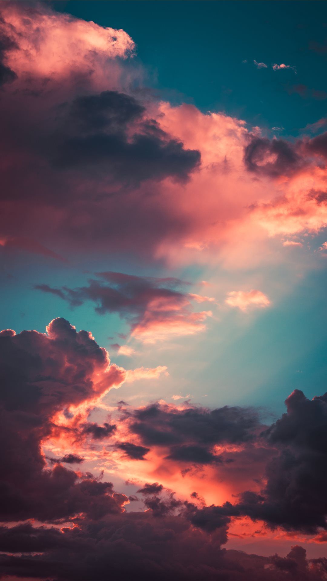 Sunset Clouds iPhone Wallpapers - 4k, HD Sunset Clouds iPhone ...