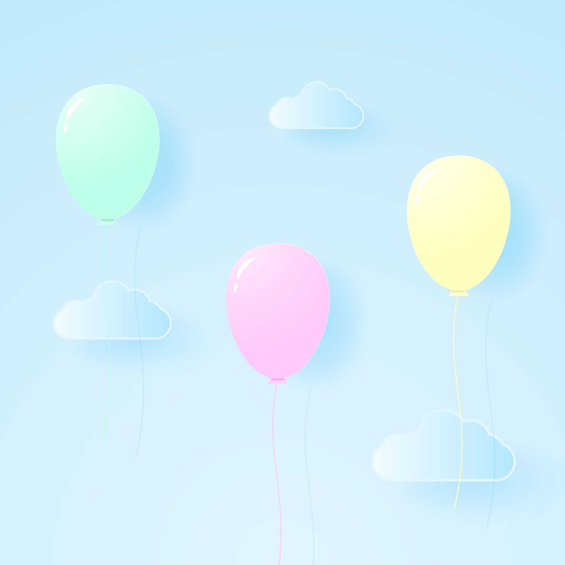 Pastel Balloons Wallpapers - 4k, HD Pastel Balloons Backgrounds on