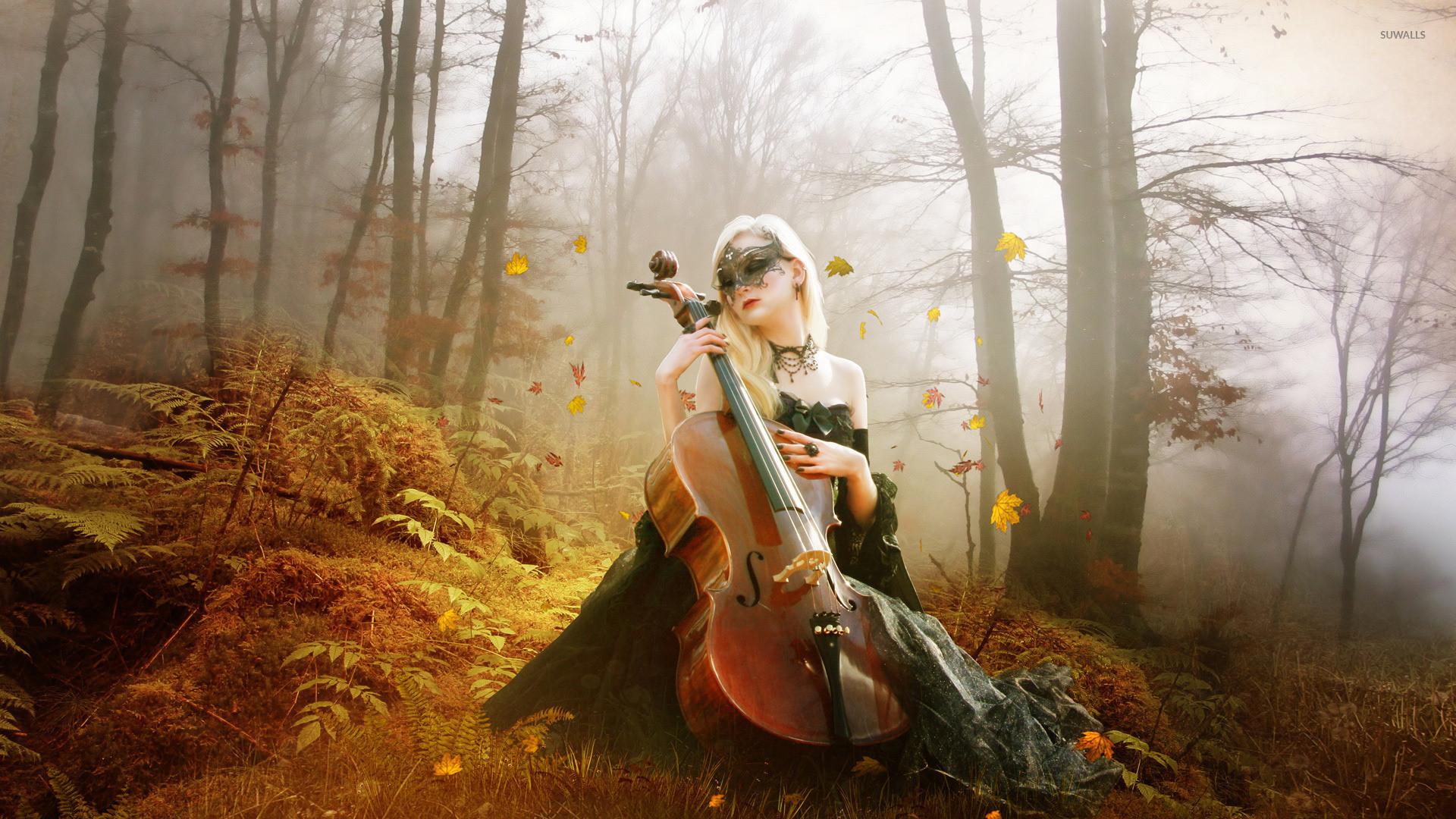 1920x1080 Anime Cello Wallpaper on WallpaperBat