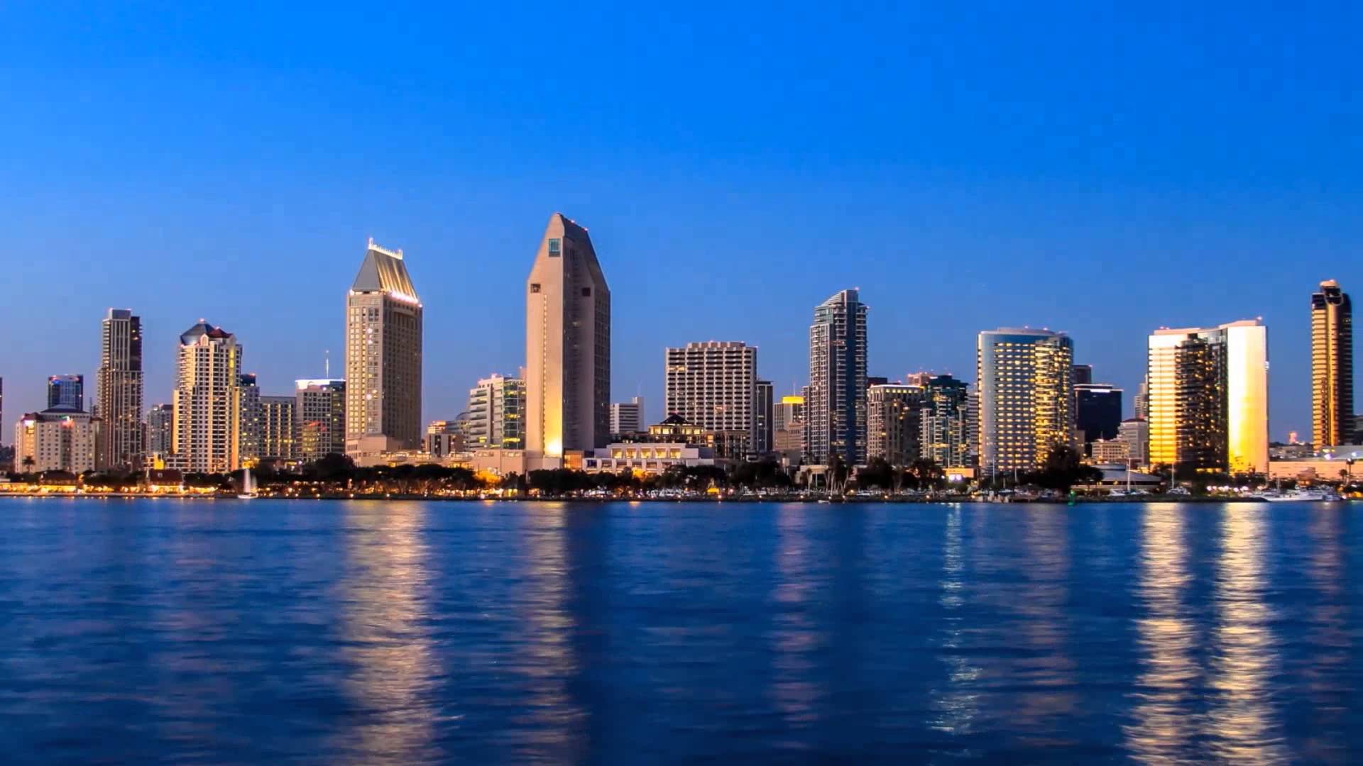 Downtown San Diego Sunset Wallpapers.