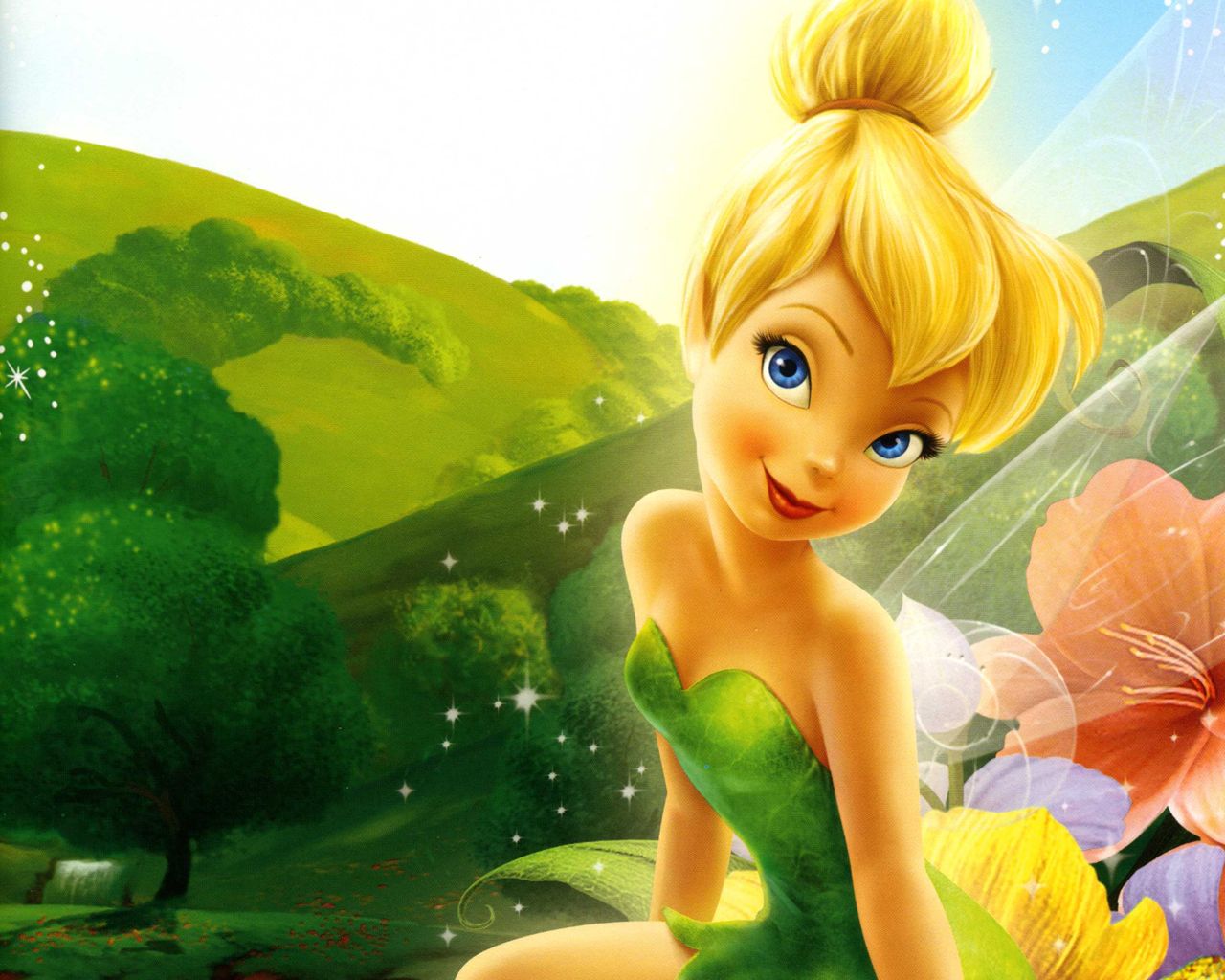 1280x1024 48+] Free Tinkerbell Screensavers and Wallpaper on WallpaperSafari Wallpaper