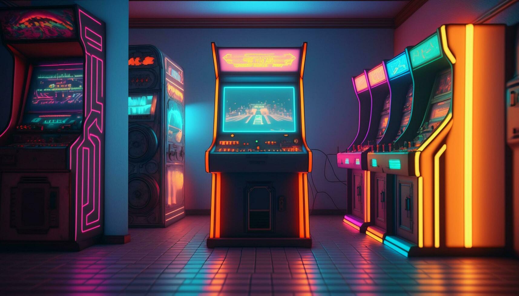 Retro Arcade Wallpapers - 4k, Hd Retro Arcade Backgrounds On Wallpaperbat