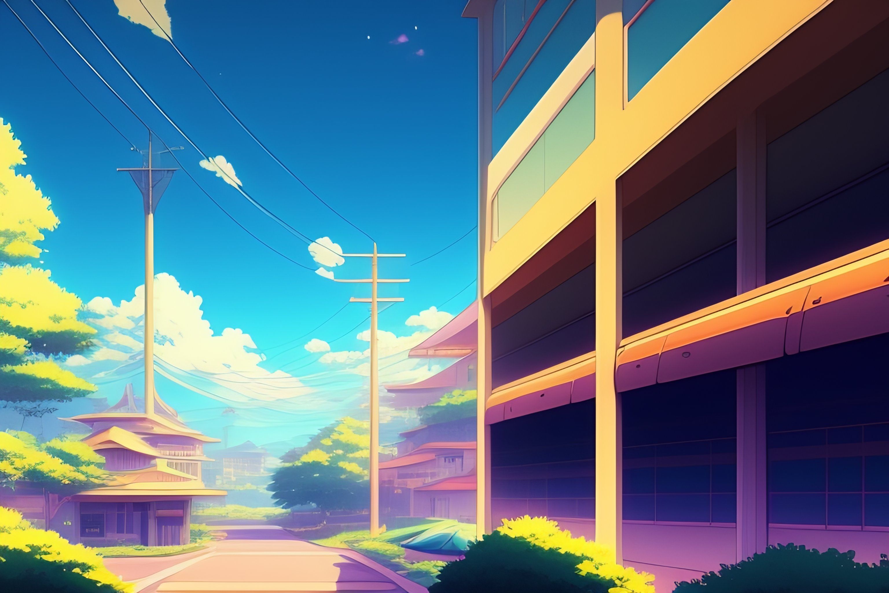 Anime Lofi Wallpapers K Hd Anime Lofi Backgrounds On Wallpaperbat