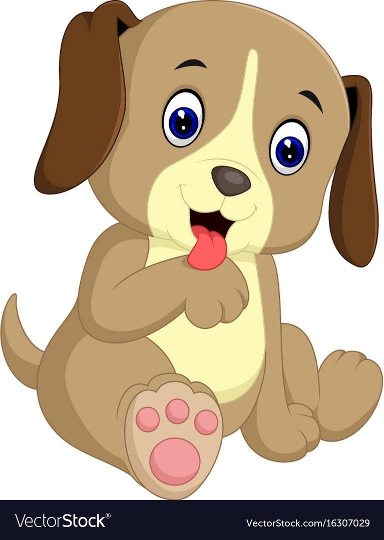 Cute Baby Puppies Cartoon Wallpapers - 4k, HD Cute Baby Puppies Cartoon ...