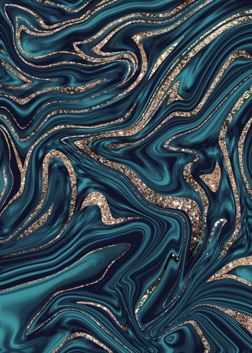 857x1200 Teal Navy Blue Gold 1' Poster by Anita's & Bella's Art | Displate | Gold  wallpaper iphone, Marble wallpaper phone, Gold marble wallpaper Wallpaper