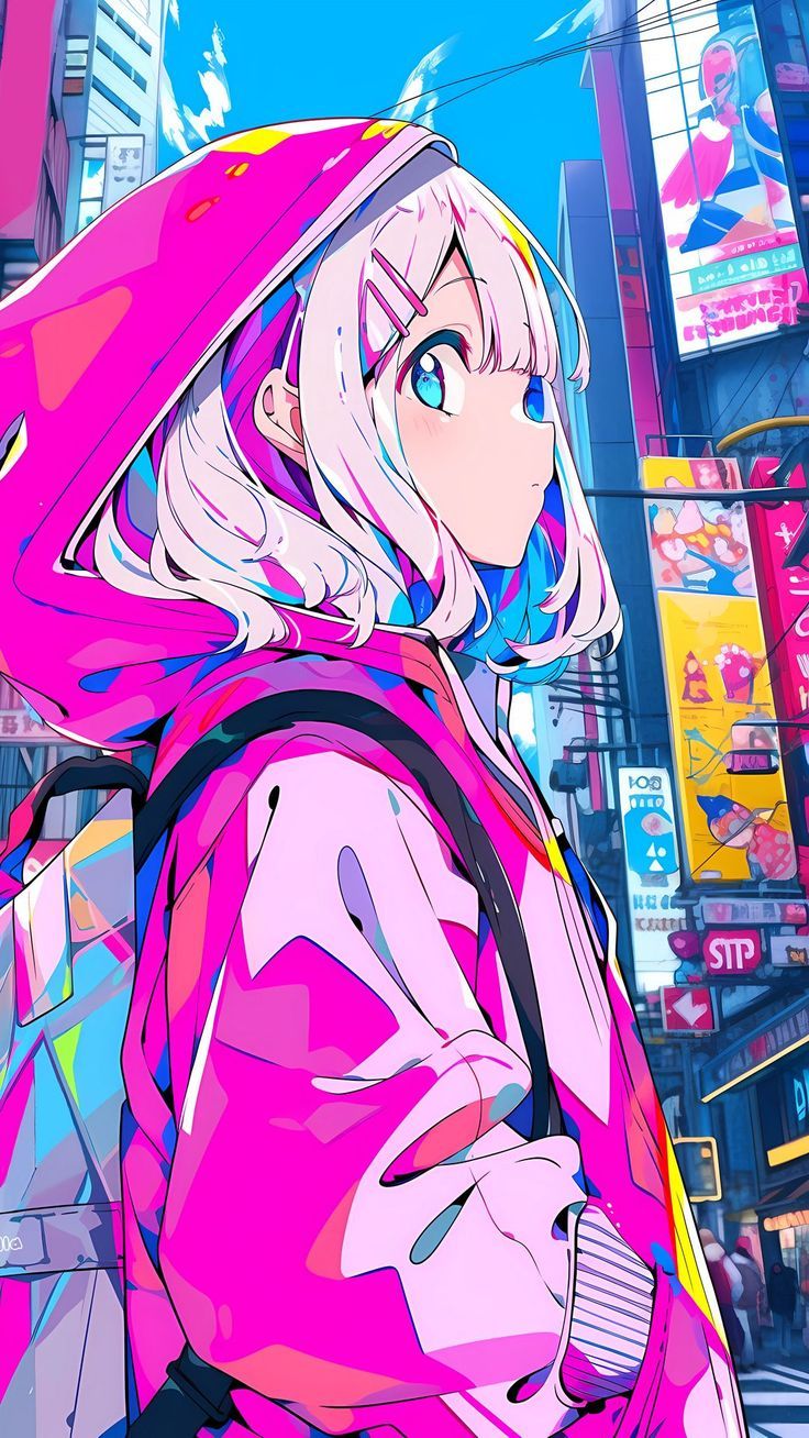 Neon Anime Wallpapers - 4k, HD Neon Anime Backgrounds on WallpaperBat