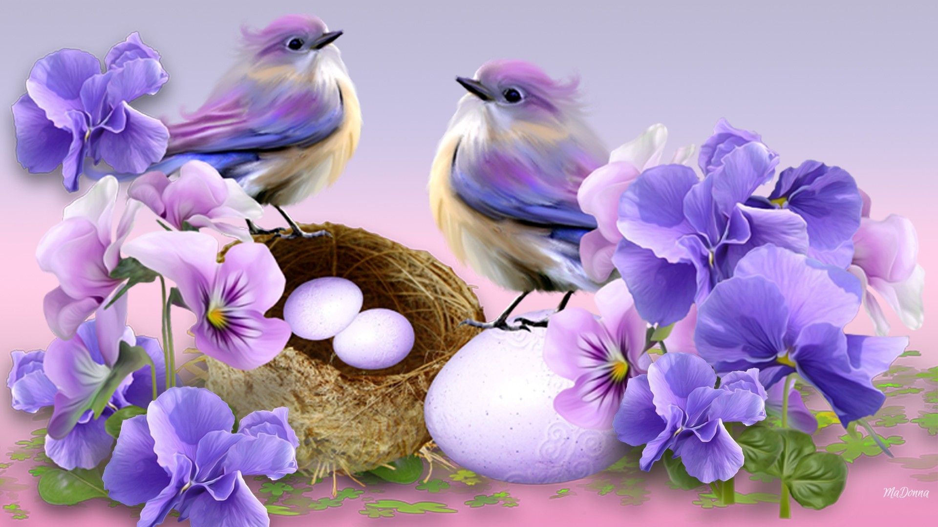 Bird Flowers Wallpapers - 4k, HD Bird Flowers Backgrounds on WallpaperBat