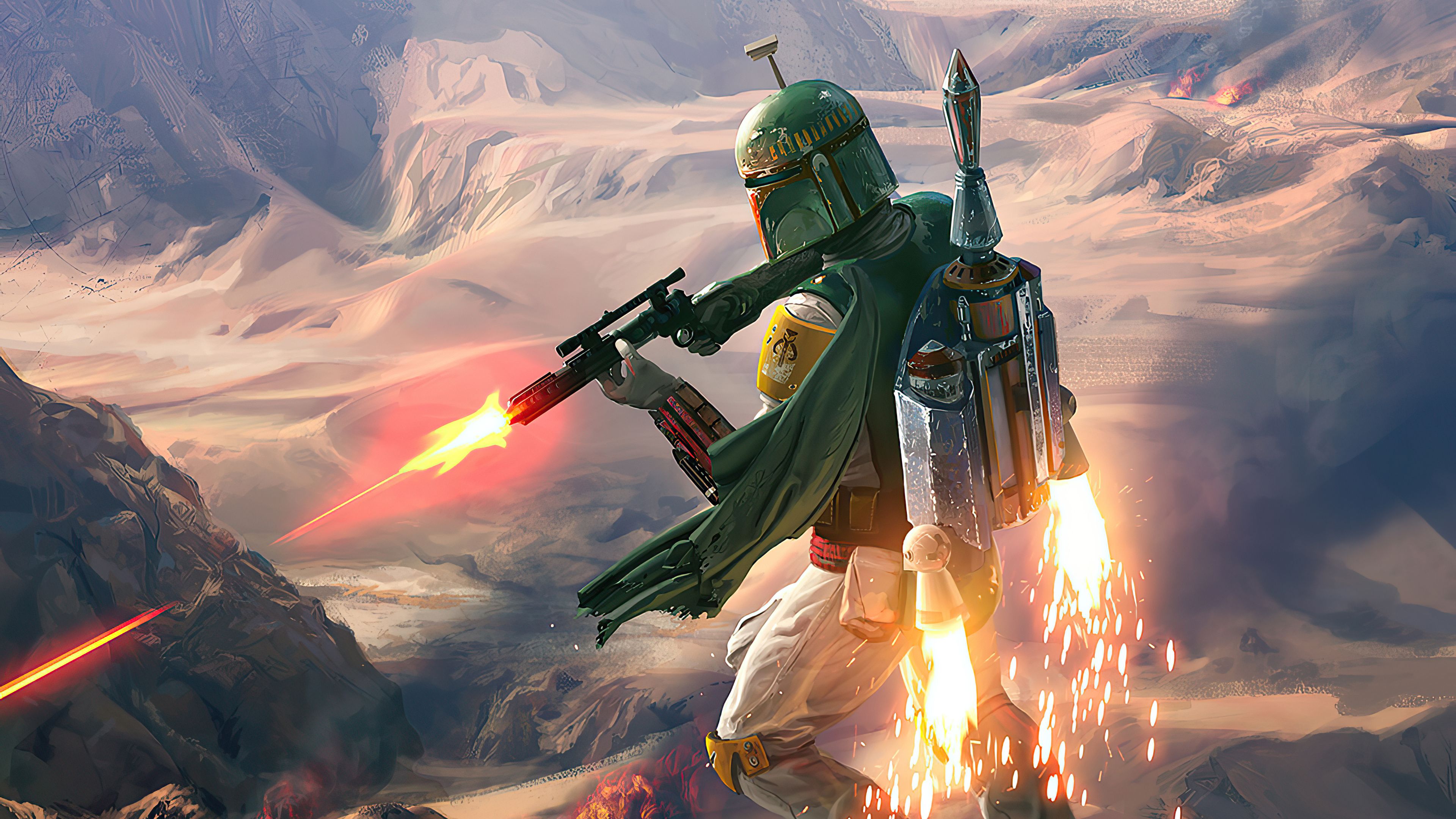 Boba Fett Wallpapers - 4k, HD Boba Fett Backgrounds On WallpaperBat