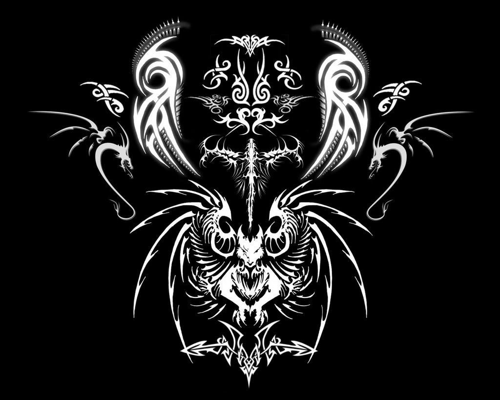 Black and White Tribal Wallpapers - 4k, HD Black and White Tribal