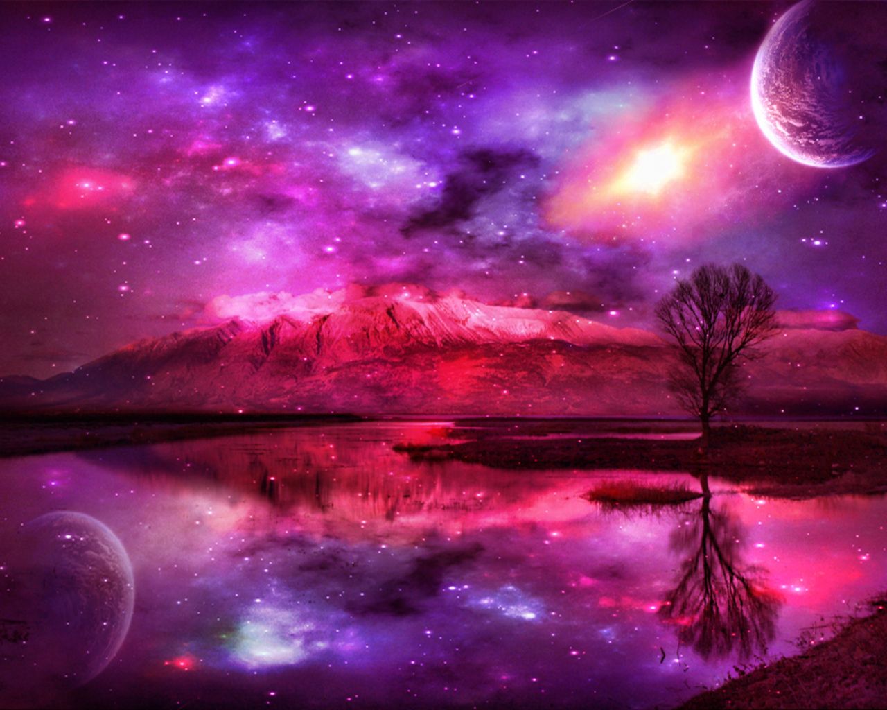 Purple Scenery Wallpapers - 4k, HD Purple Scenery Backgrounds on ...