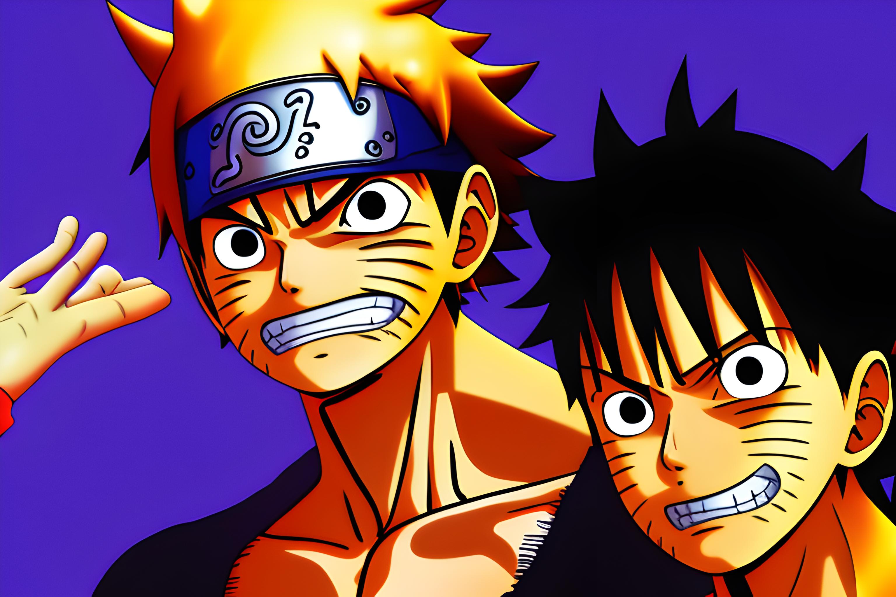 Luffy and Naruto Wallpapers - 4k, HD Luffy and Naruto Backgrounds on ...