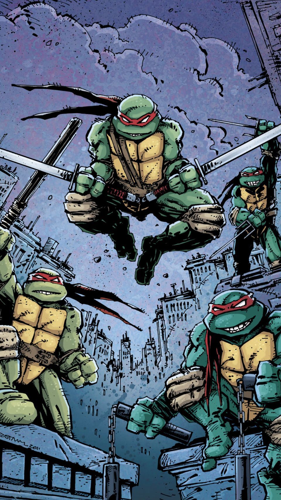 Tmnt Wallpapers 4k Hd Tmnt Backgrounds On Wallpaperbat 9571