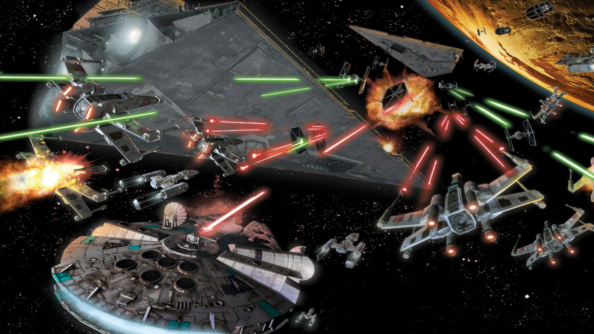 Star Wars Space Battle Wallpapers - 4k, HD Star Wars Space Battle ...