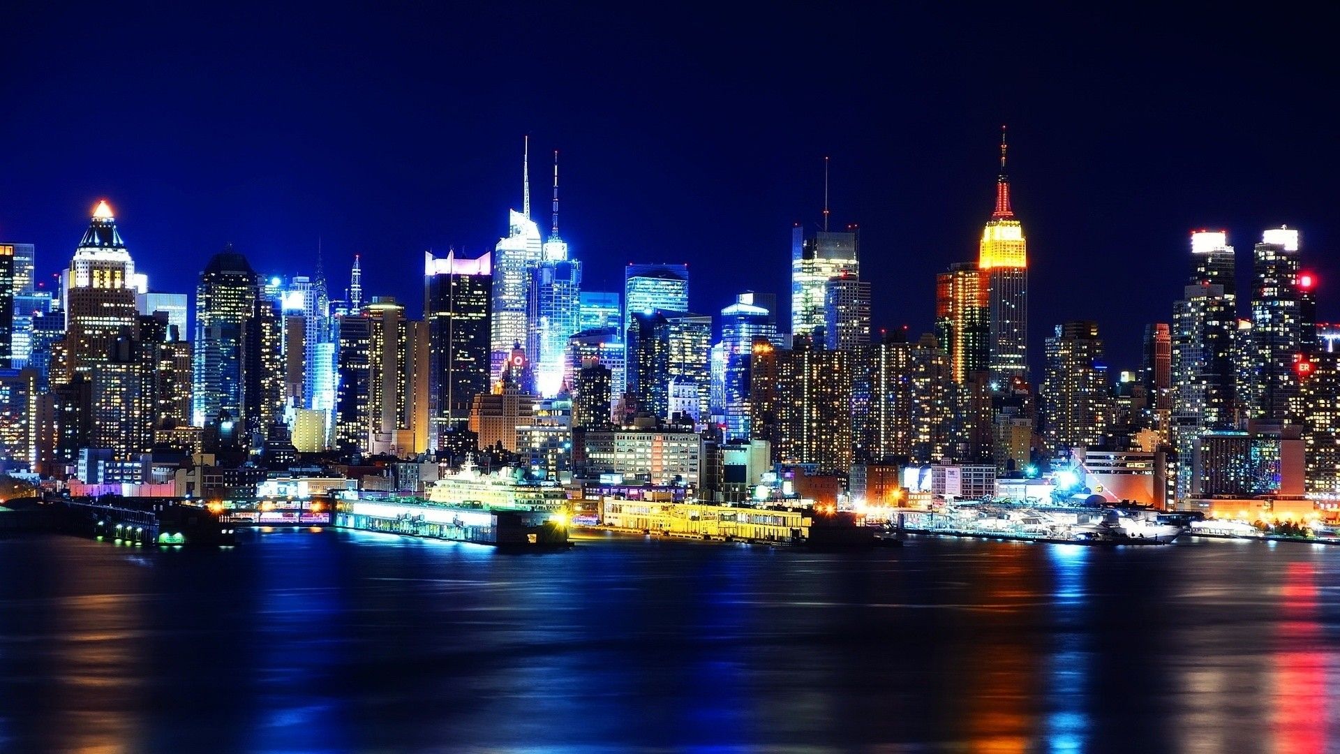 New York Night Wallpapers - 4k, HD New York Night Backgrounds on