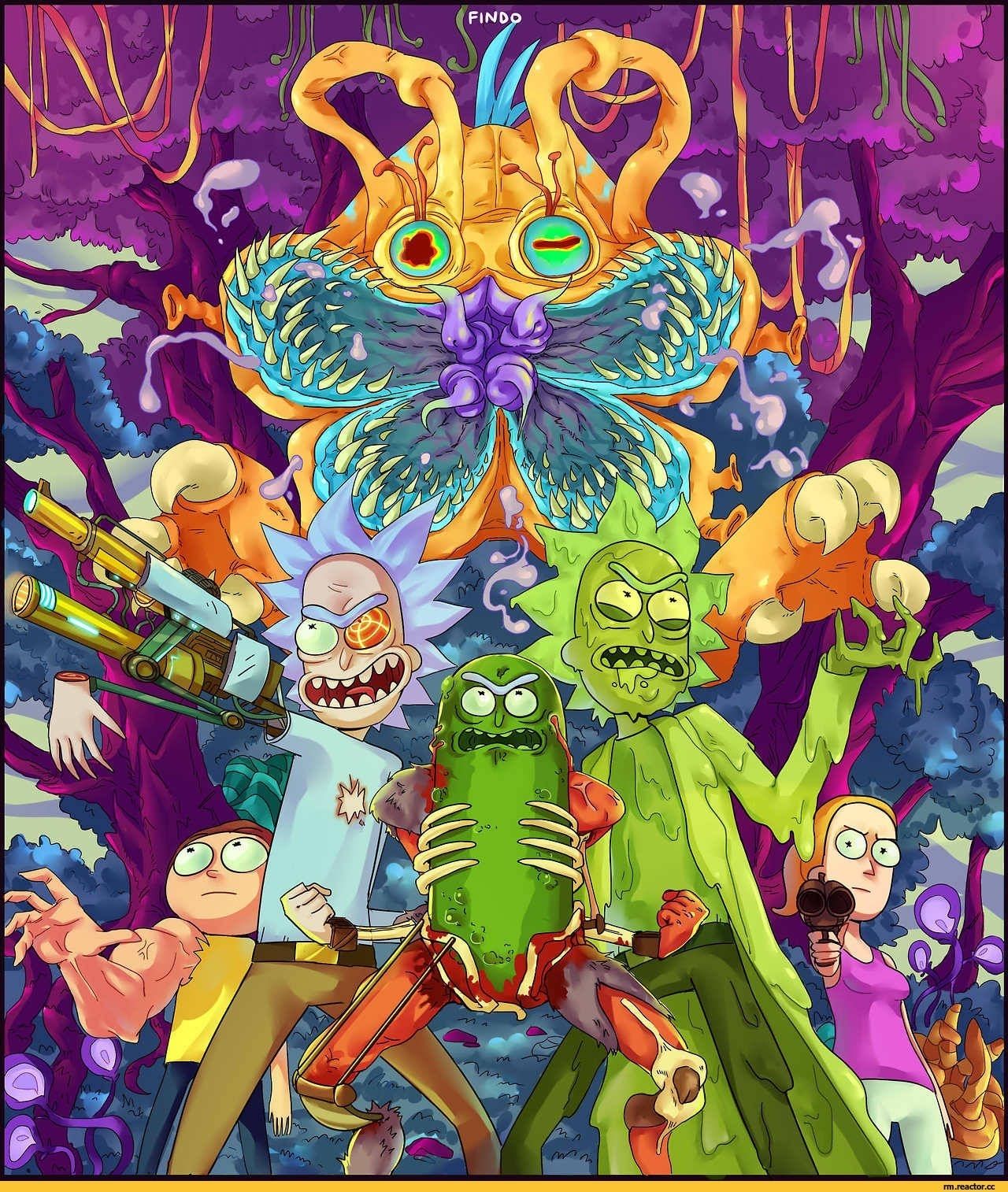 Rick and Morty - Portal escape  Rick and morty poster, Iphone wallpaper  rick and morty, Rick and morty drawing