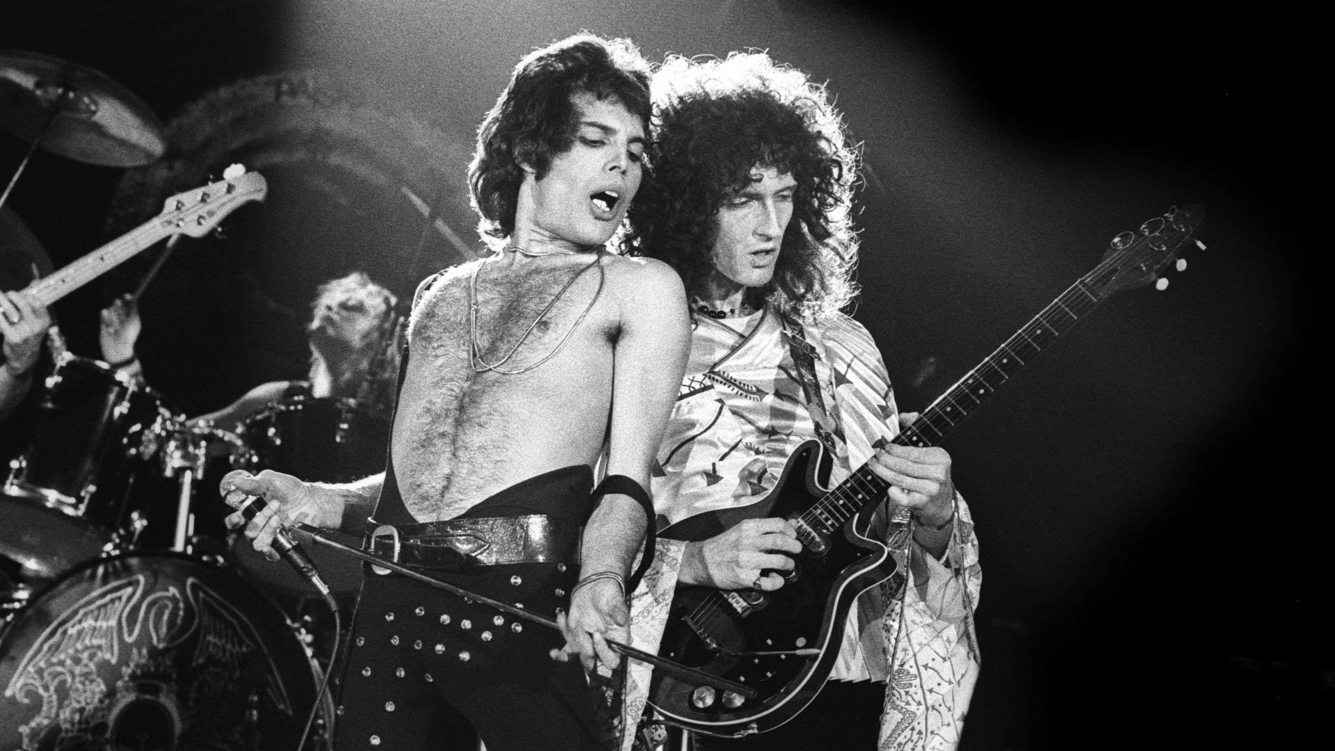 1920x1080 Download 1920x1080 QUEEN classic rock concert guitar concerts ... Wallpaper