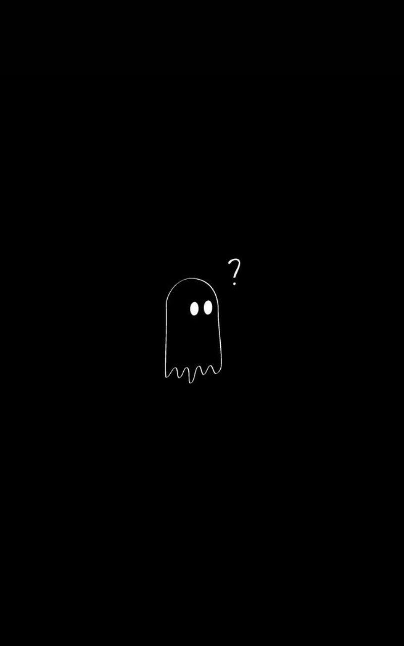 Cute Minimalist Ghost Wallpapers - 4k, HD Cute Minimalist Ghost ...