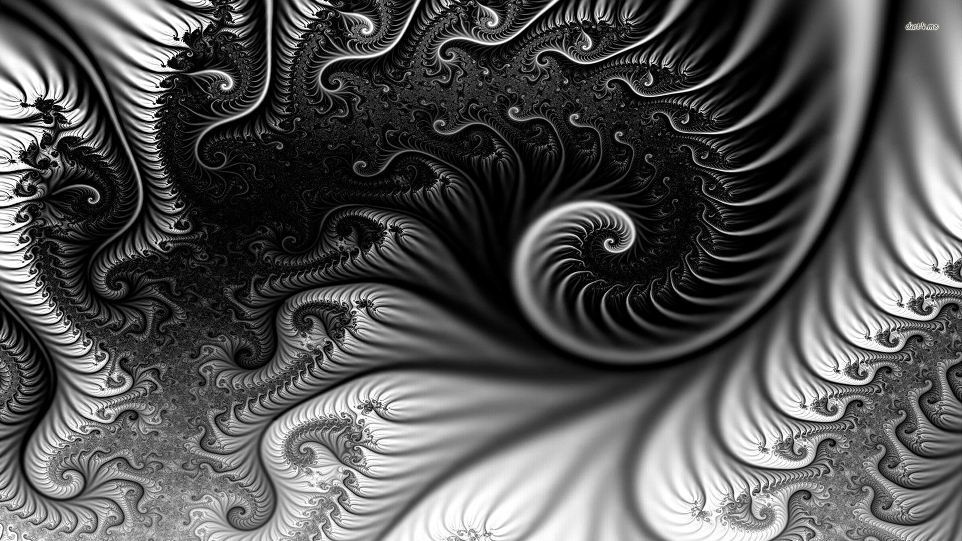 Abstract Dark Fractal Wallpapers - 4k, HD Abstract Dark Fractal ...