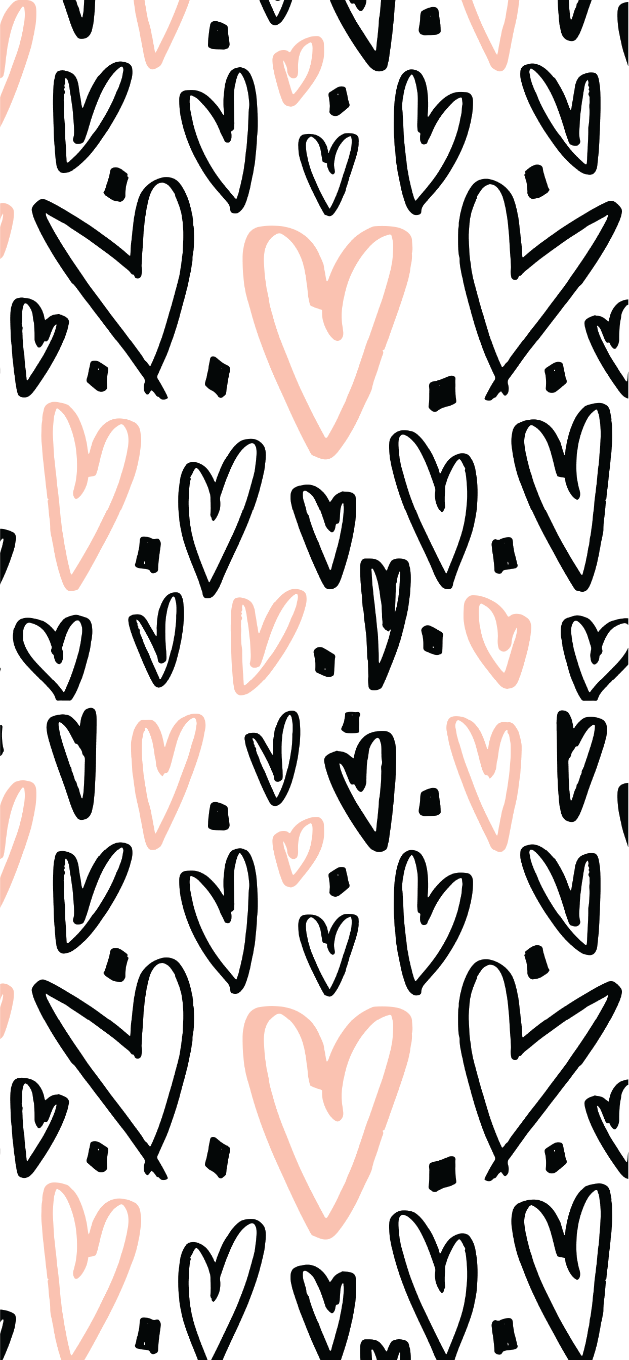 1243x2689 Valentine's Day iPhone Wallpapers - Ginger and Ivory Wallpaper