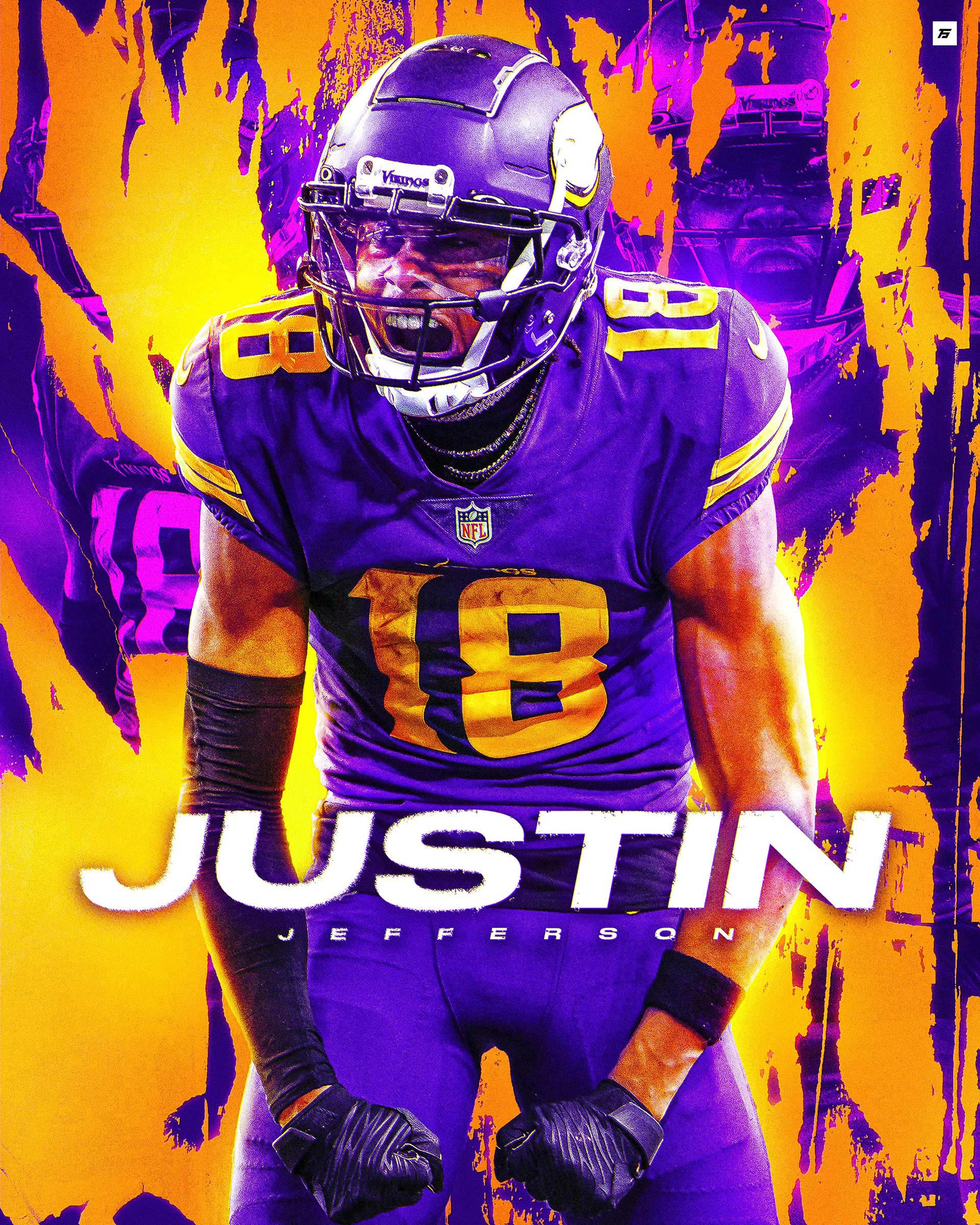 Justin Jefferson iPhone Wallpapers - 4k, HD Justin Jefferson iPhone