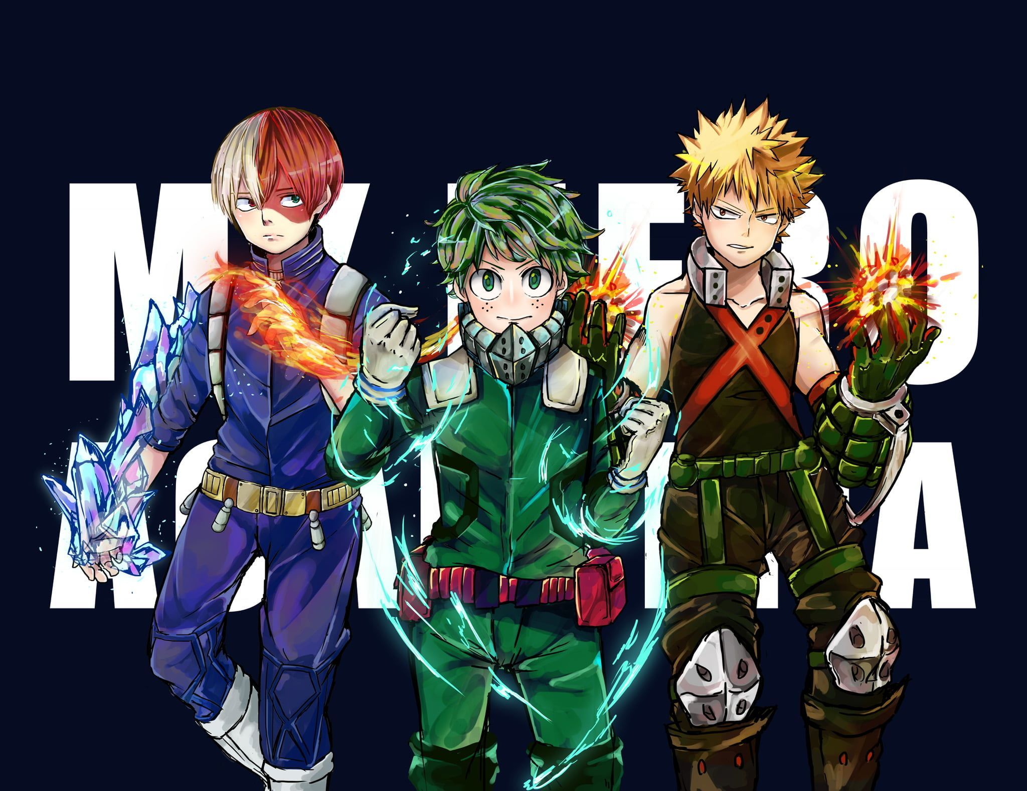 Bakugo and Deku Wallpapers - 4k, HD Bakugo and Deku Backgrounds on