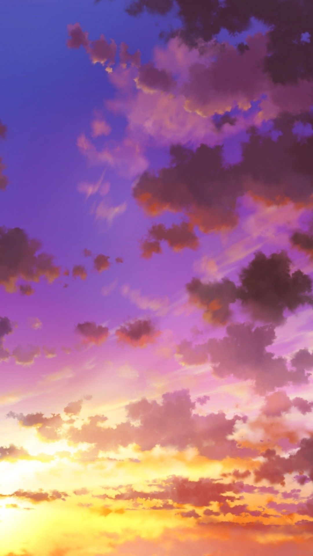 Anime Sunset iPhone Wallpapers - 4k, HD Anime Sunset iPhone Backgrounds