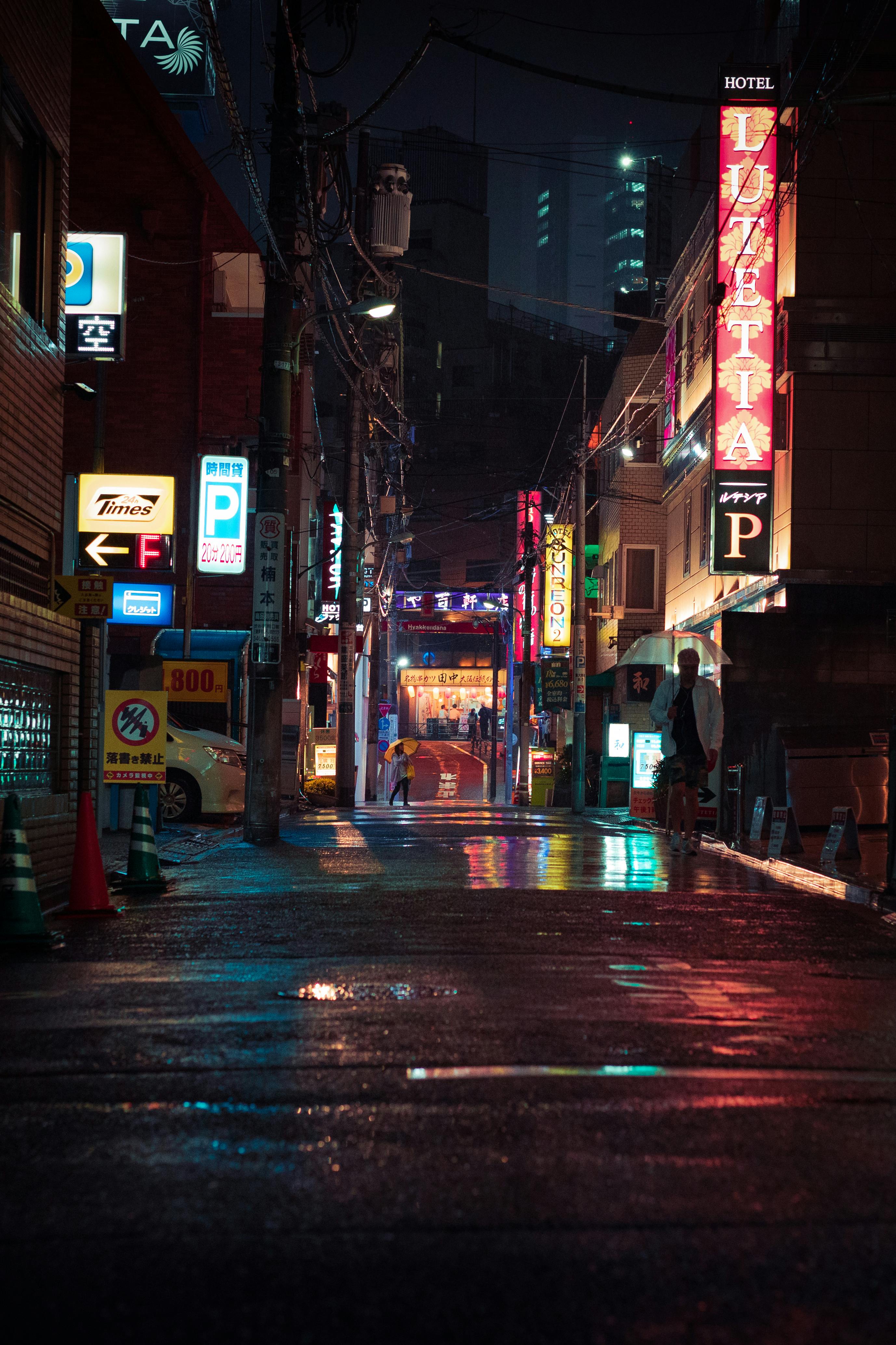 Tokyo Night Street Wallpapers - 4k, HD Tokyo Night Street Backgrounds ...