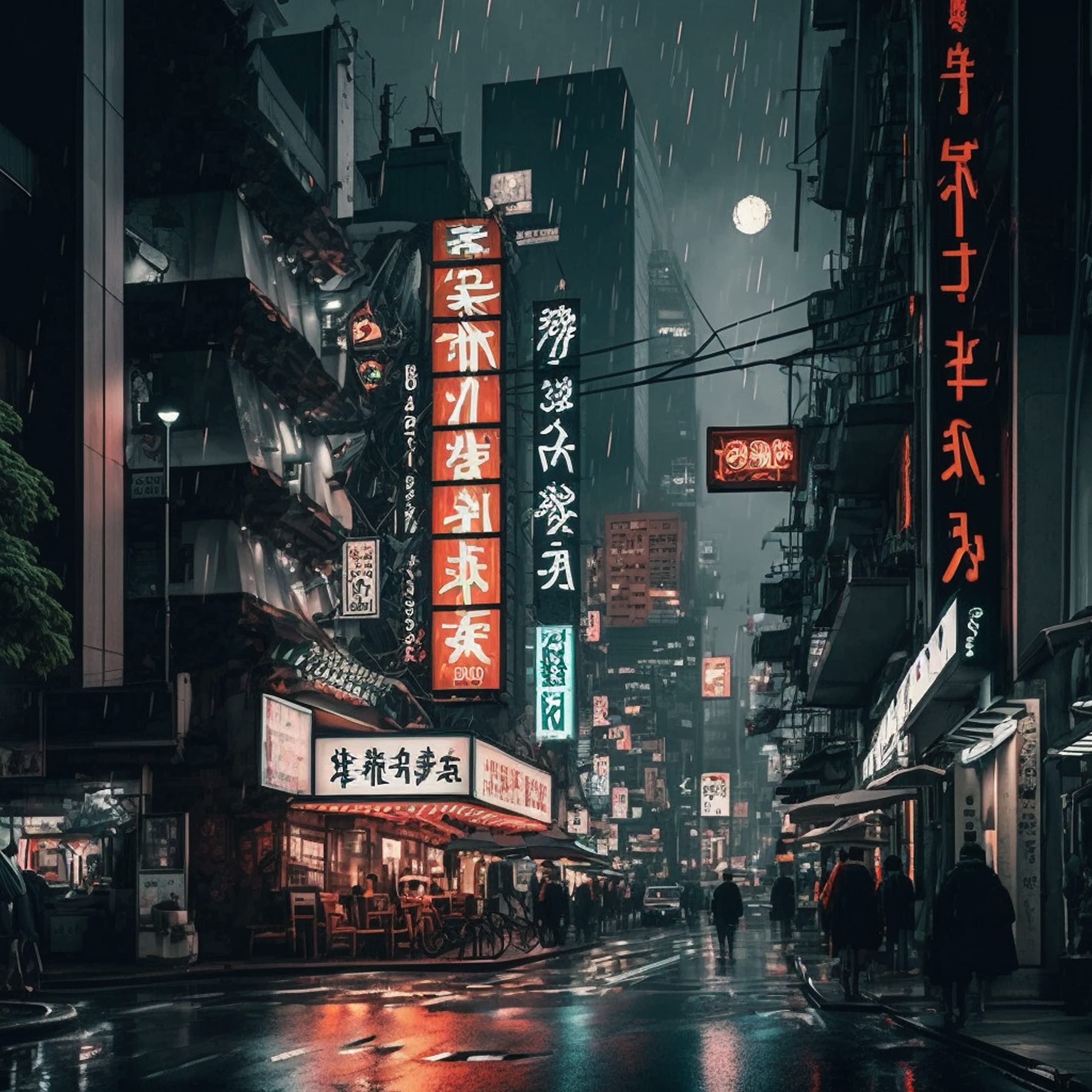 Tokyo Night Street Wallpapers - 4k, HD Tokyo Night Street Backgrounds ...
