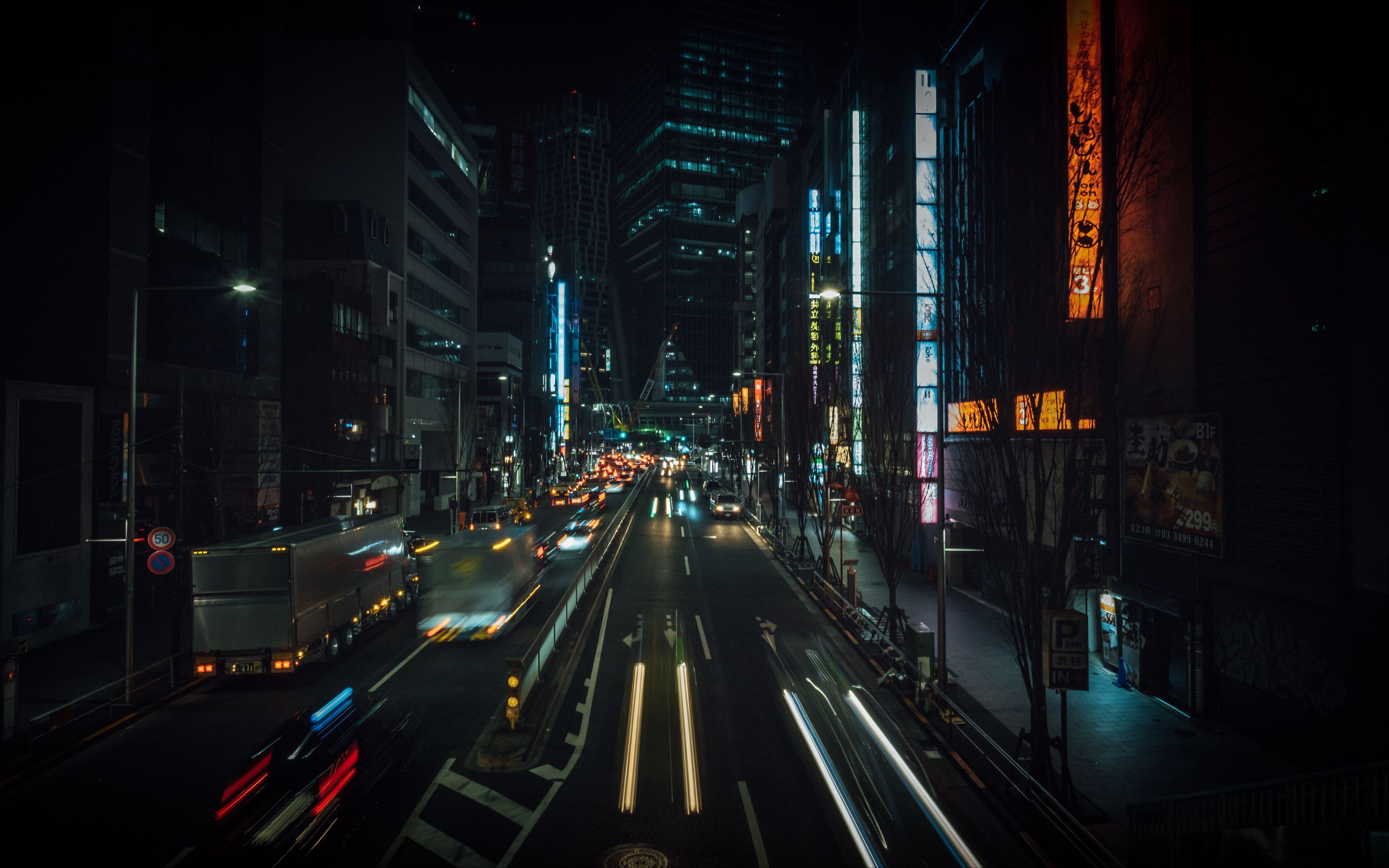 Tokyo Night Street Wallpapers - 4k, HD Tokyo Night Street Backgrounds ...