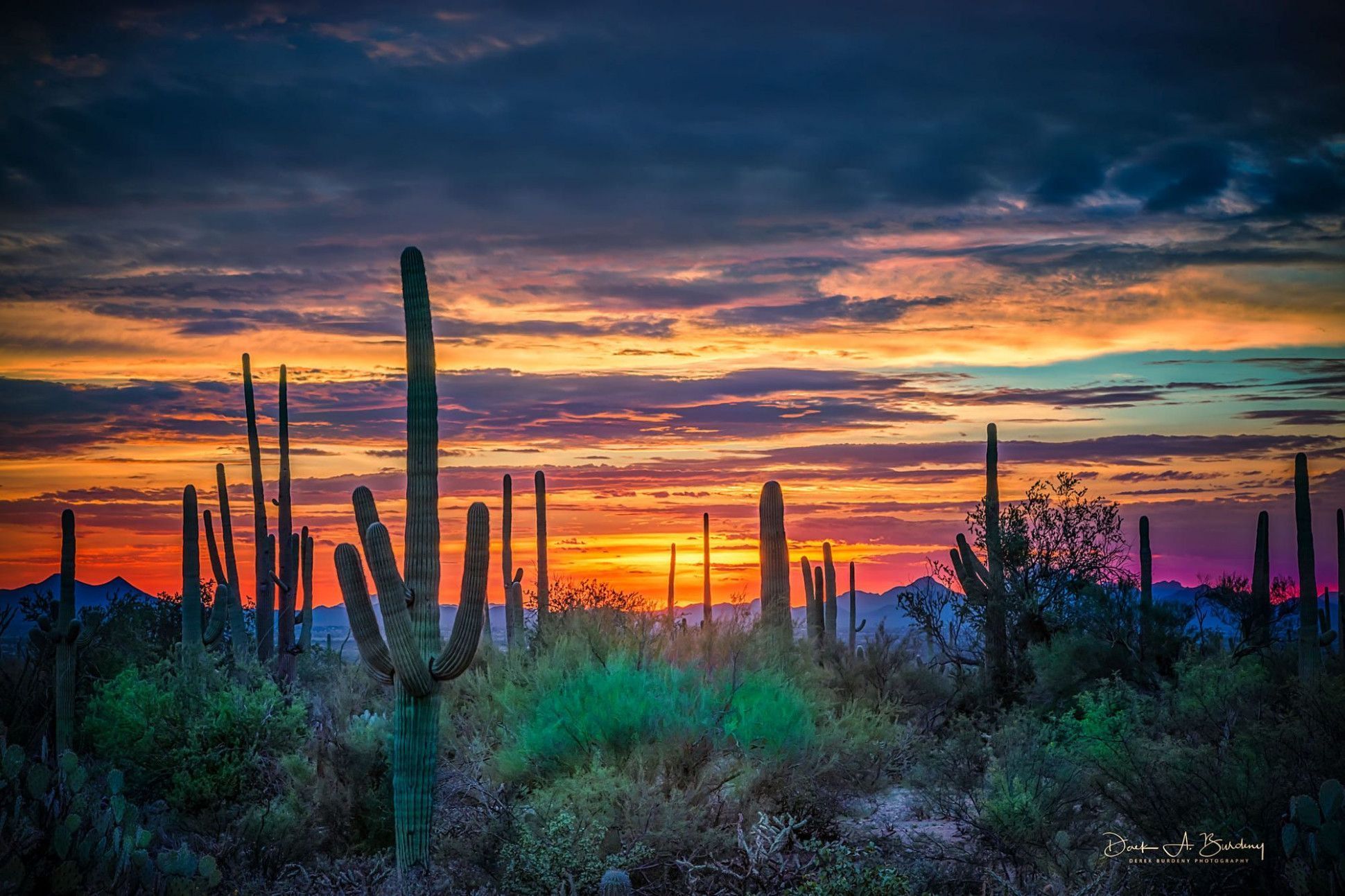 Tucson Mountain Sunset Wallpapers - 4k, HD Tucson Mountain Sunset ...