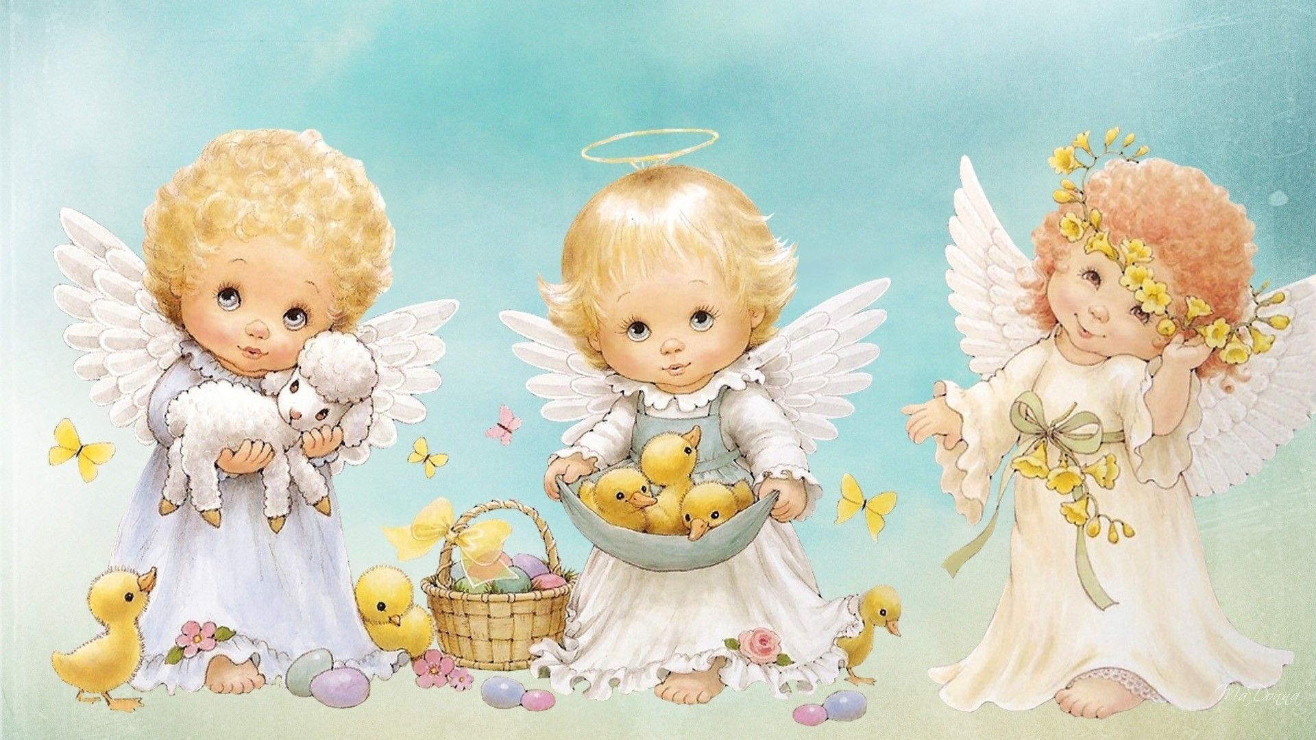 Cute Angel Wallpapers 4k Hd Cute Angel Backgrounds On Wallpaperbat